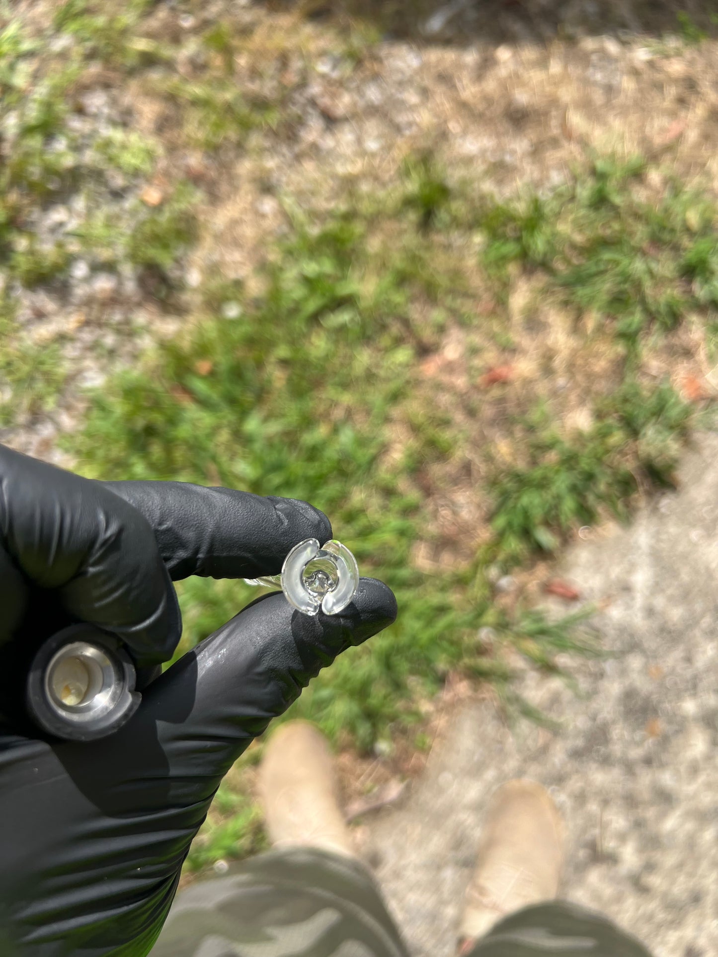 Puffco Pivot Glass Terp Pearl Turbine Top - Absinthe