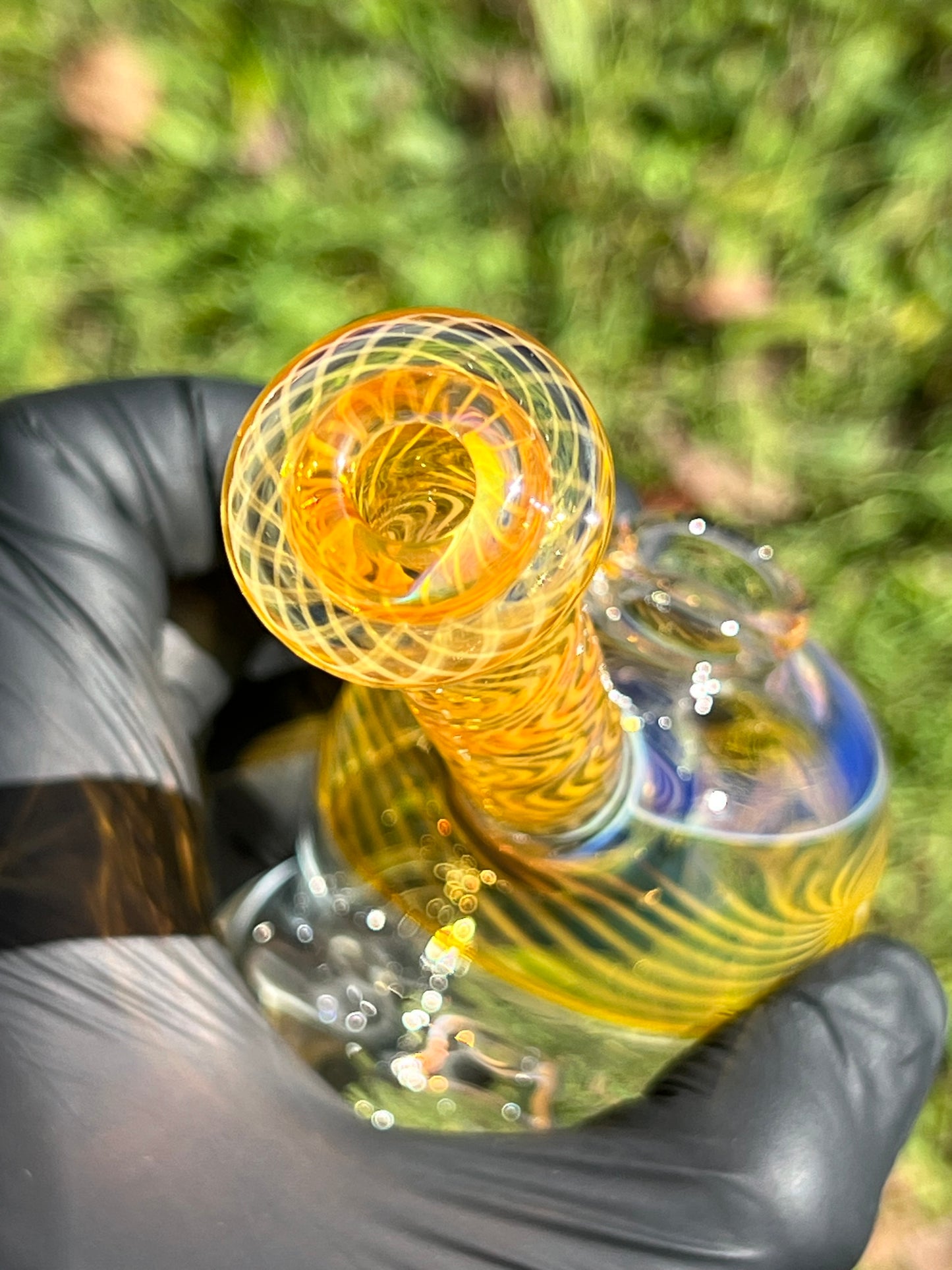 14mm dry rig - Silver fume #3