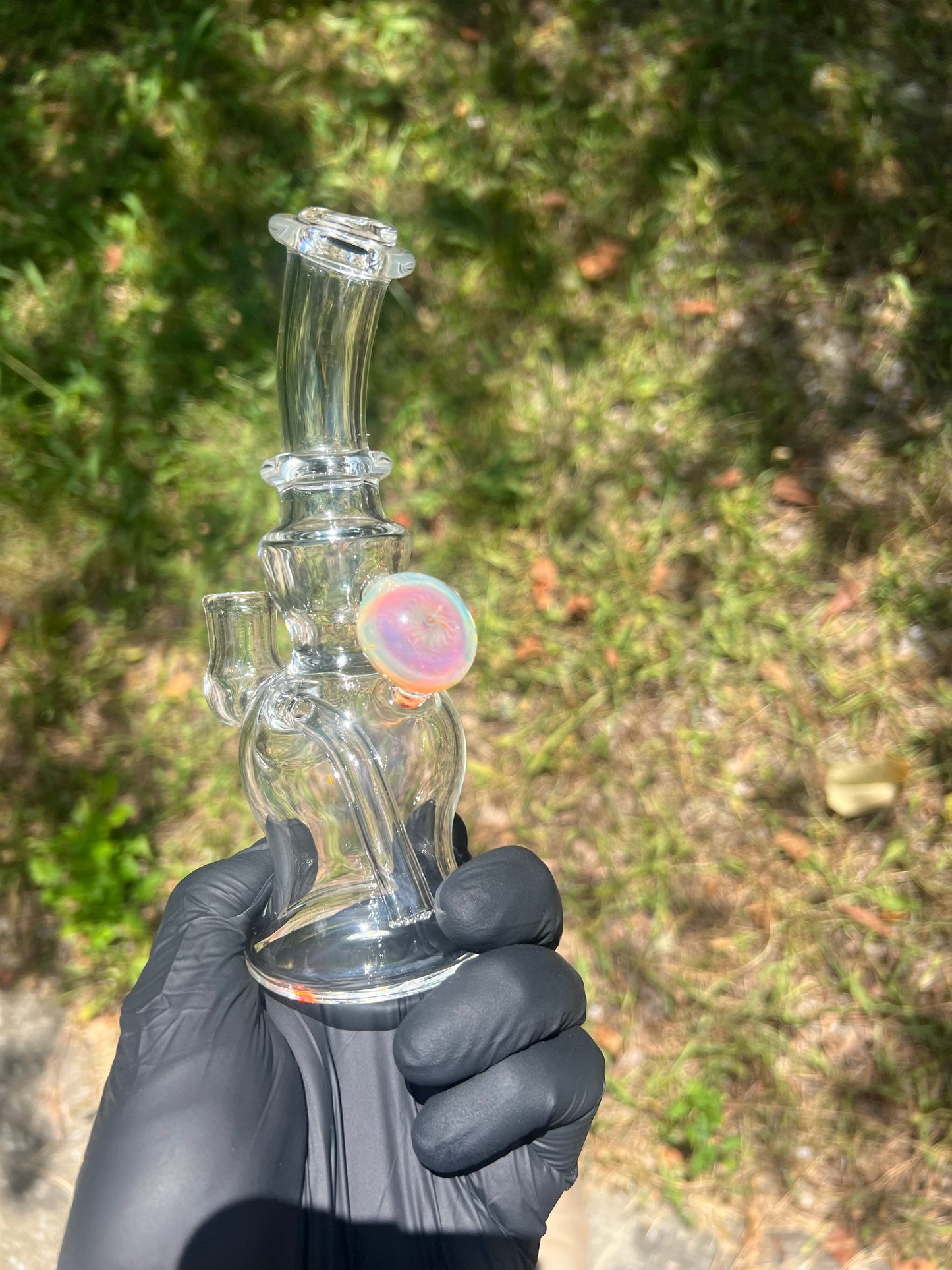 14mm Silver Fume Female Banger Hanger