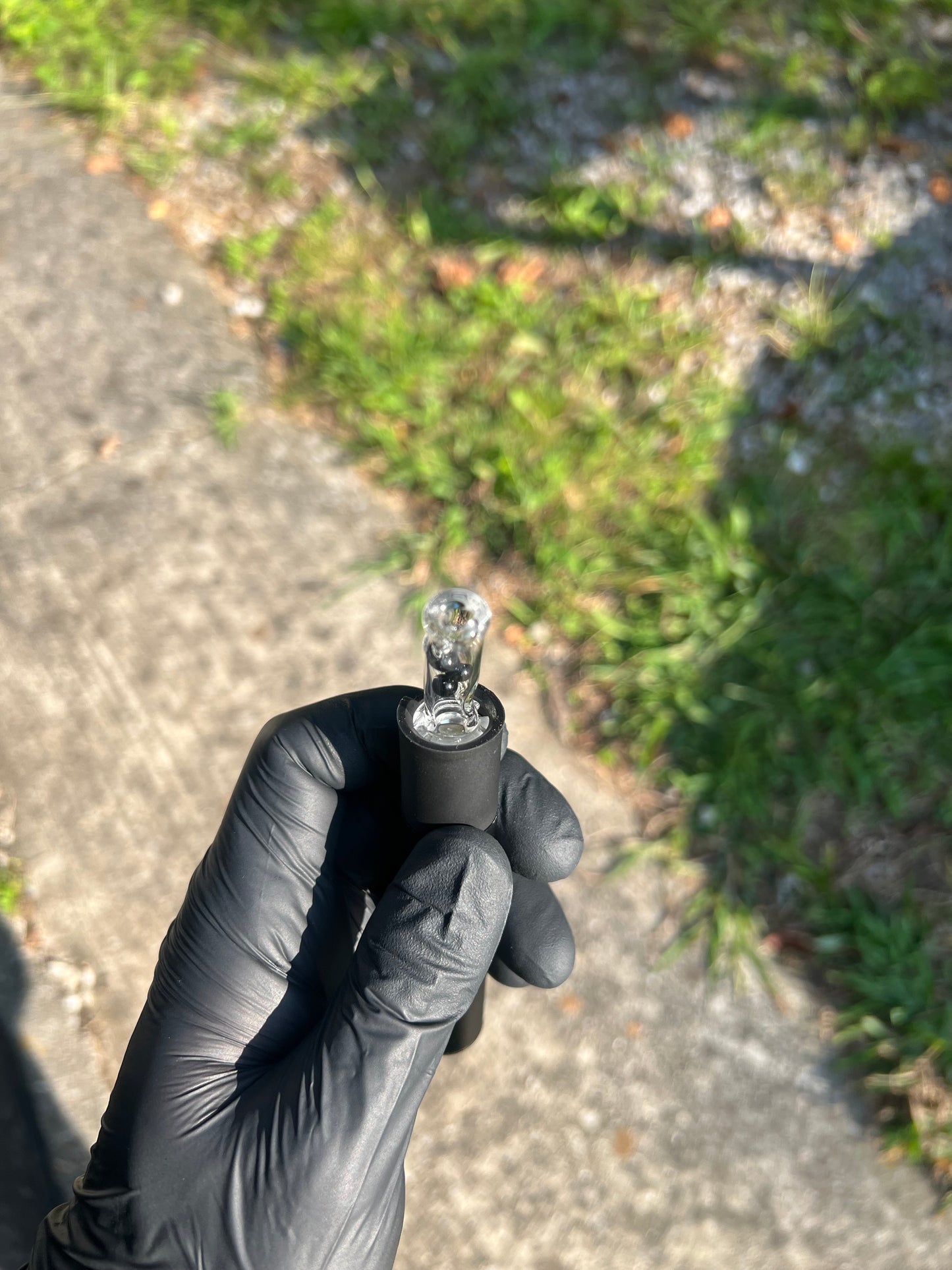 Puffco Pivot Glass Terp Pearl Turbine Top - Galaxy