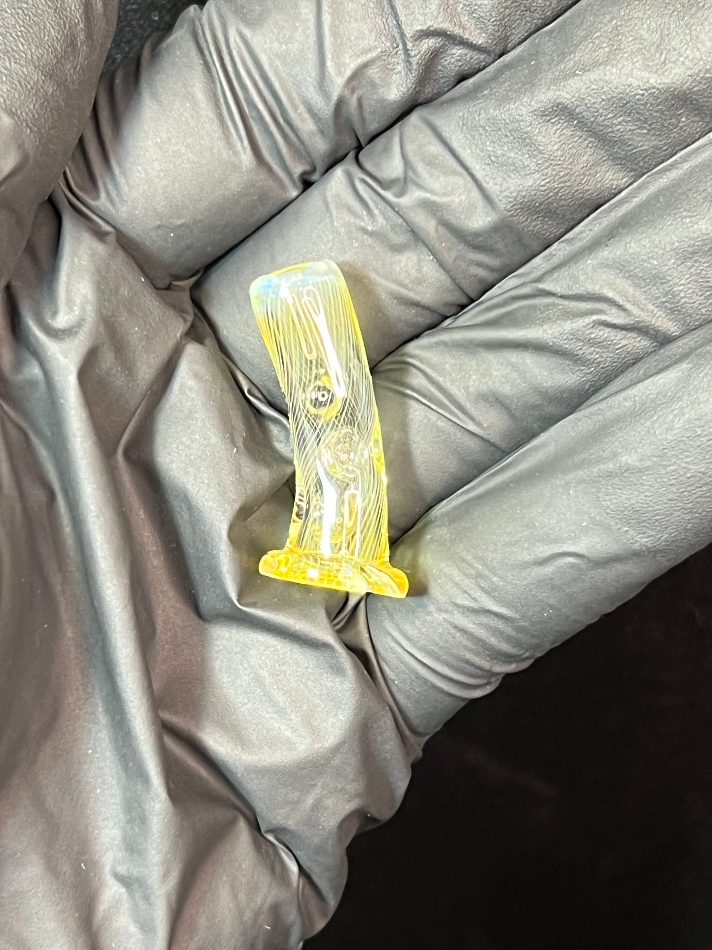 Puffco Pivot Glass Turbine Top - Silver Fume #4