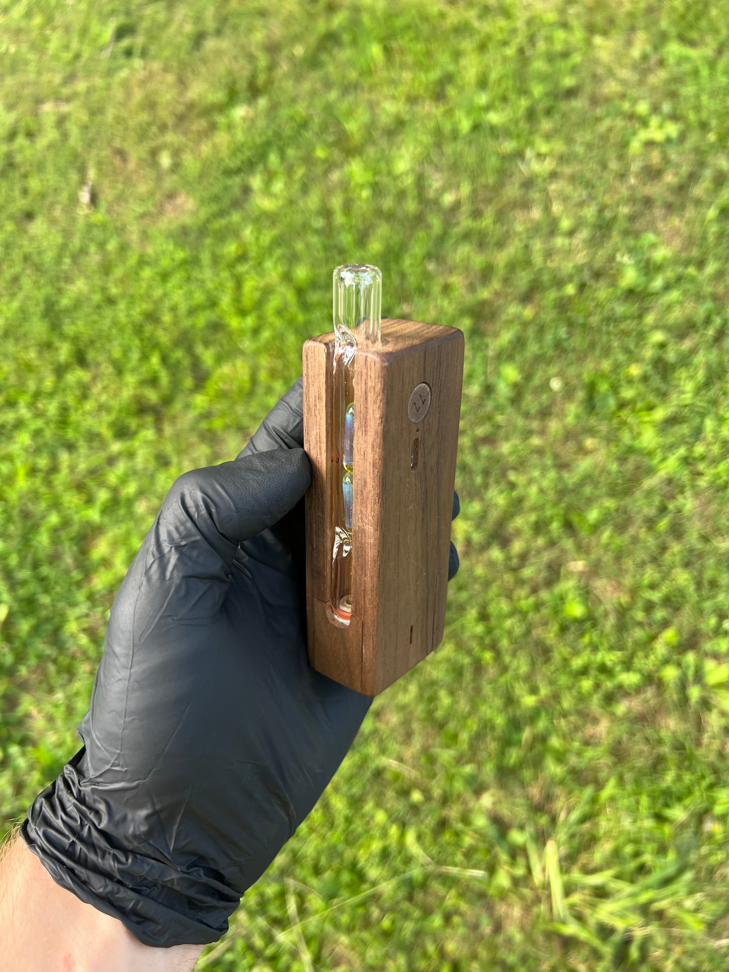 Firewood 11/ Glass 2 Terp Pill Stem- limeade