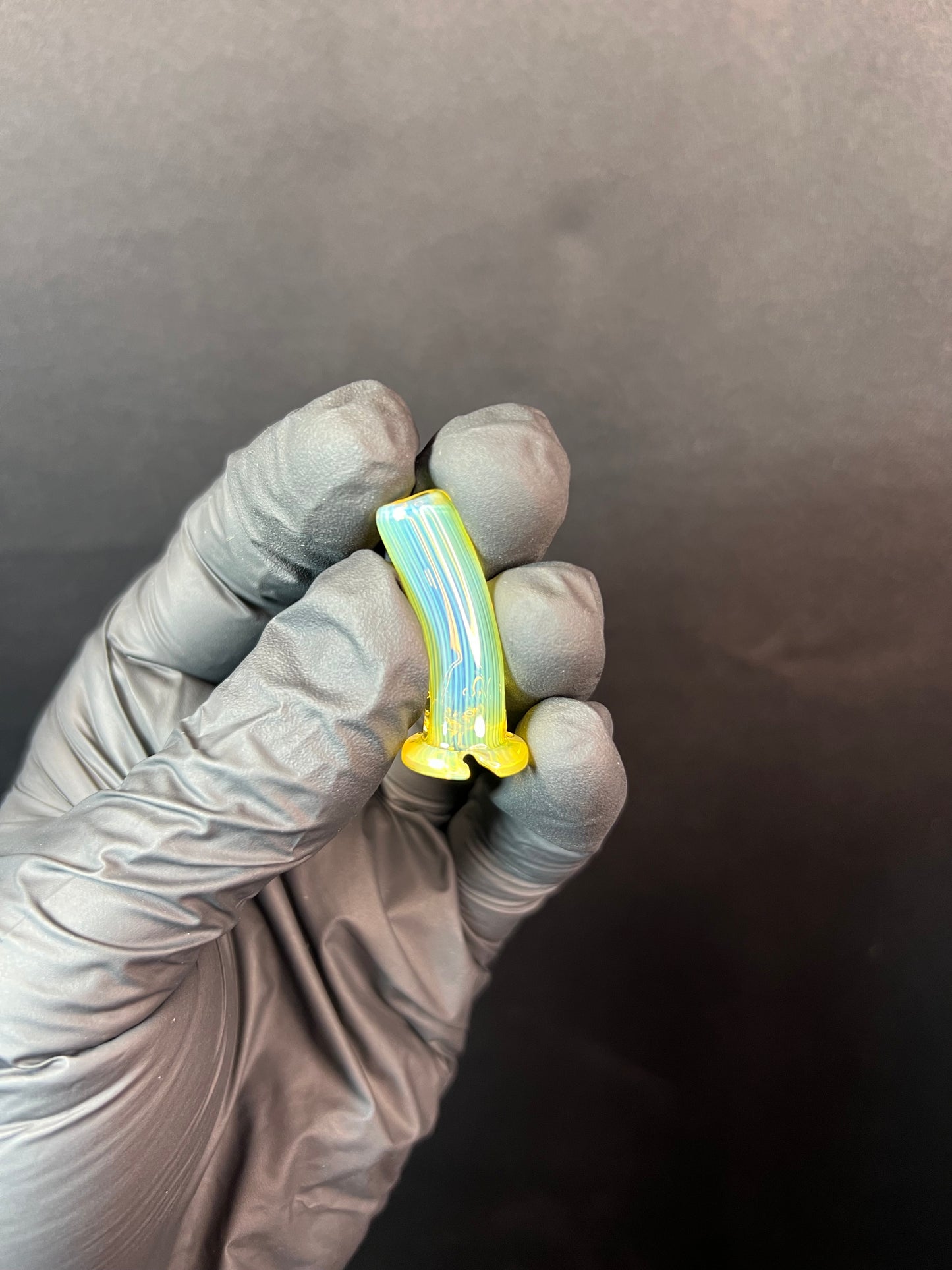 Puffco Pivot Glass Turbine Top - Silver Fume #1