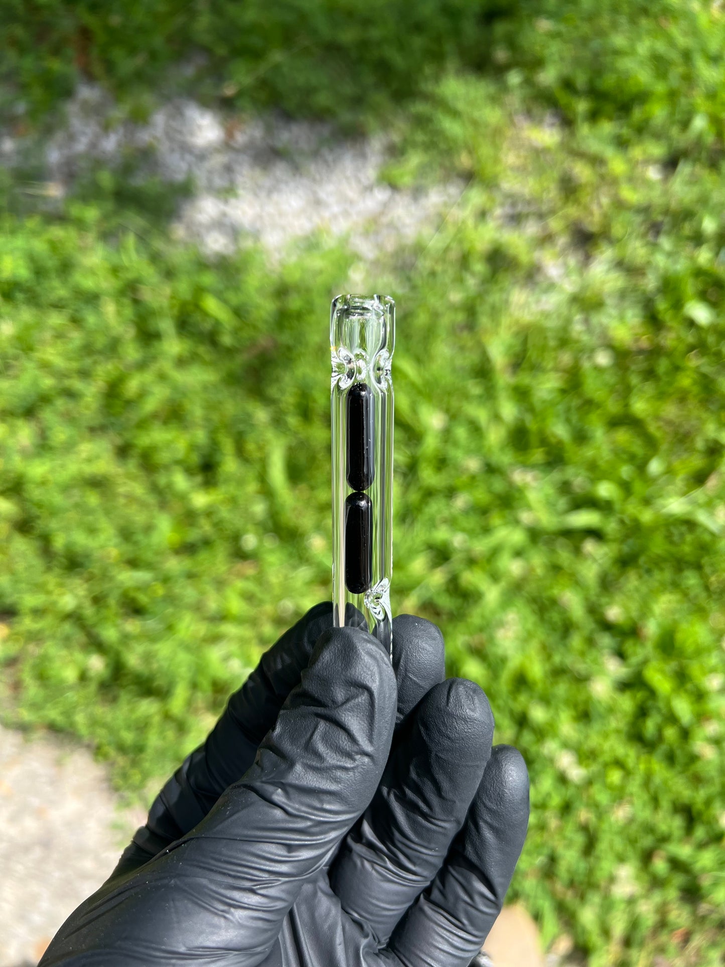 Potv Lobo/ One Glass 2 Terp pill stem - Galaxy