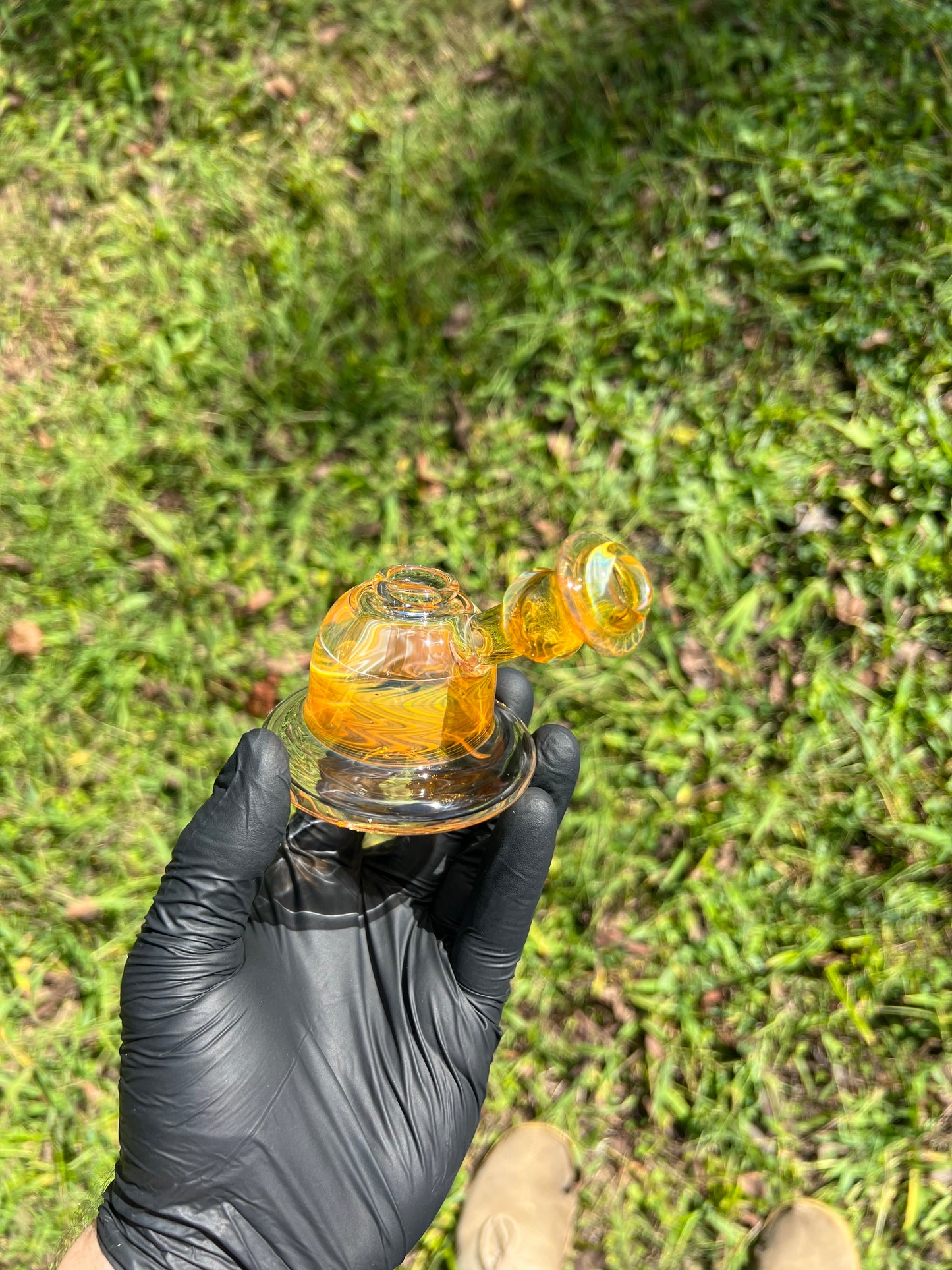14mm dry rig - Silver fume #2