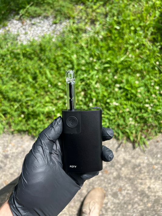 Potv Lobo/ One Glass 2 Terp pill stem - Galaxy