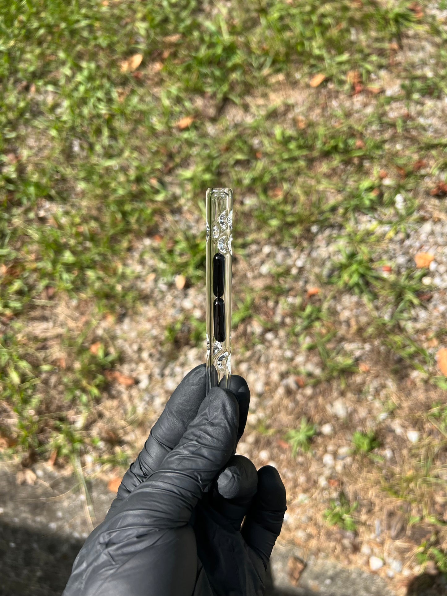 Potv Lobo/ One Glass 2 Terp pill stem - Galaxy #2