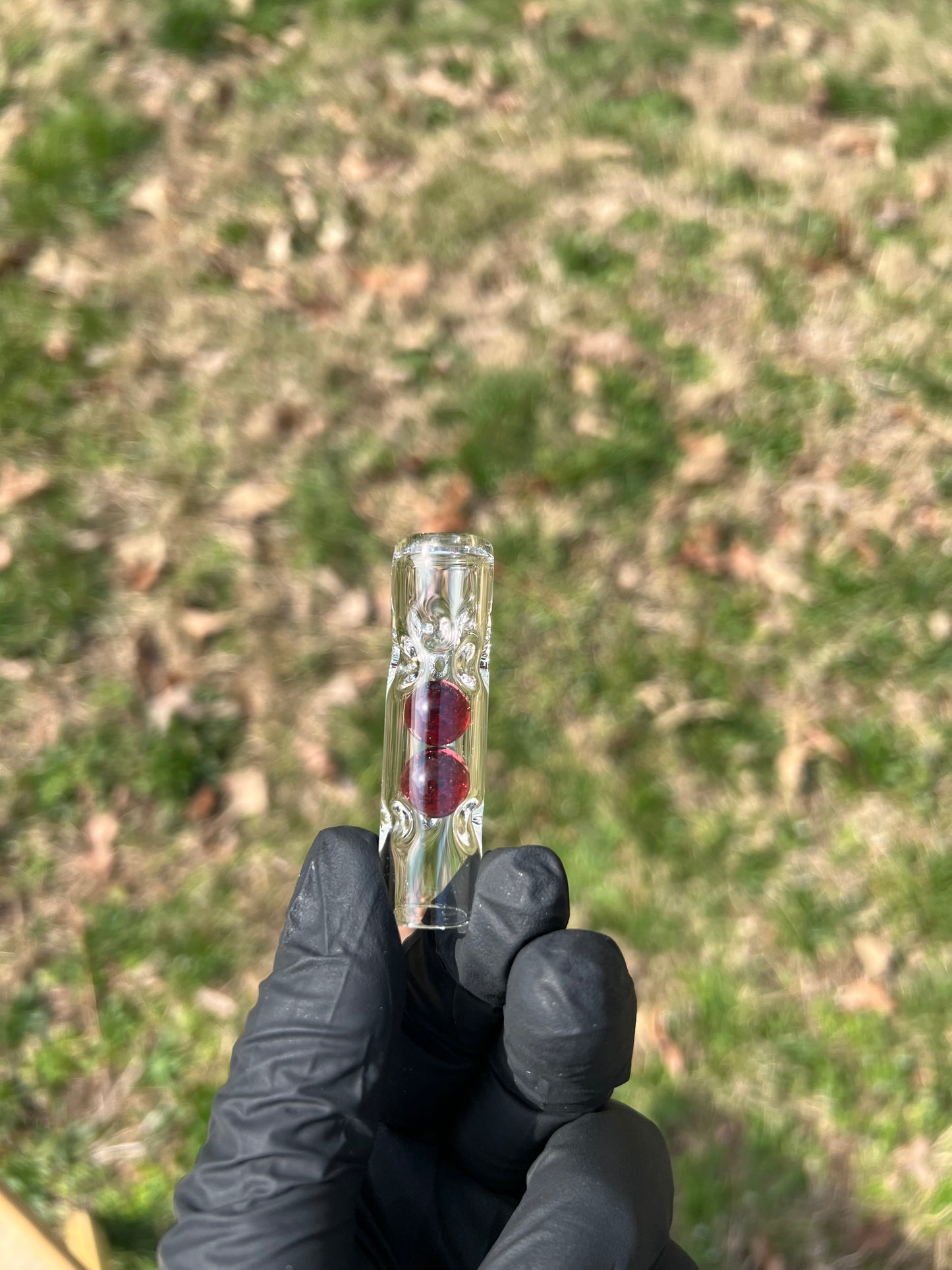 Frolic glass 2 marble Stem - Transparent Phoenix