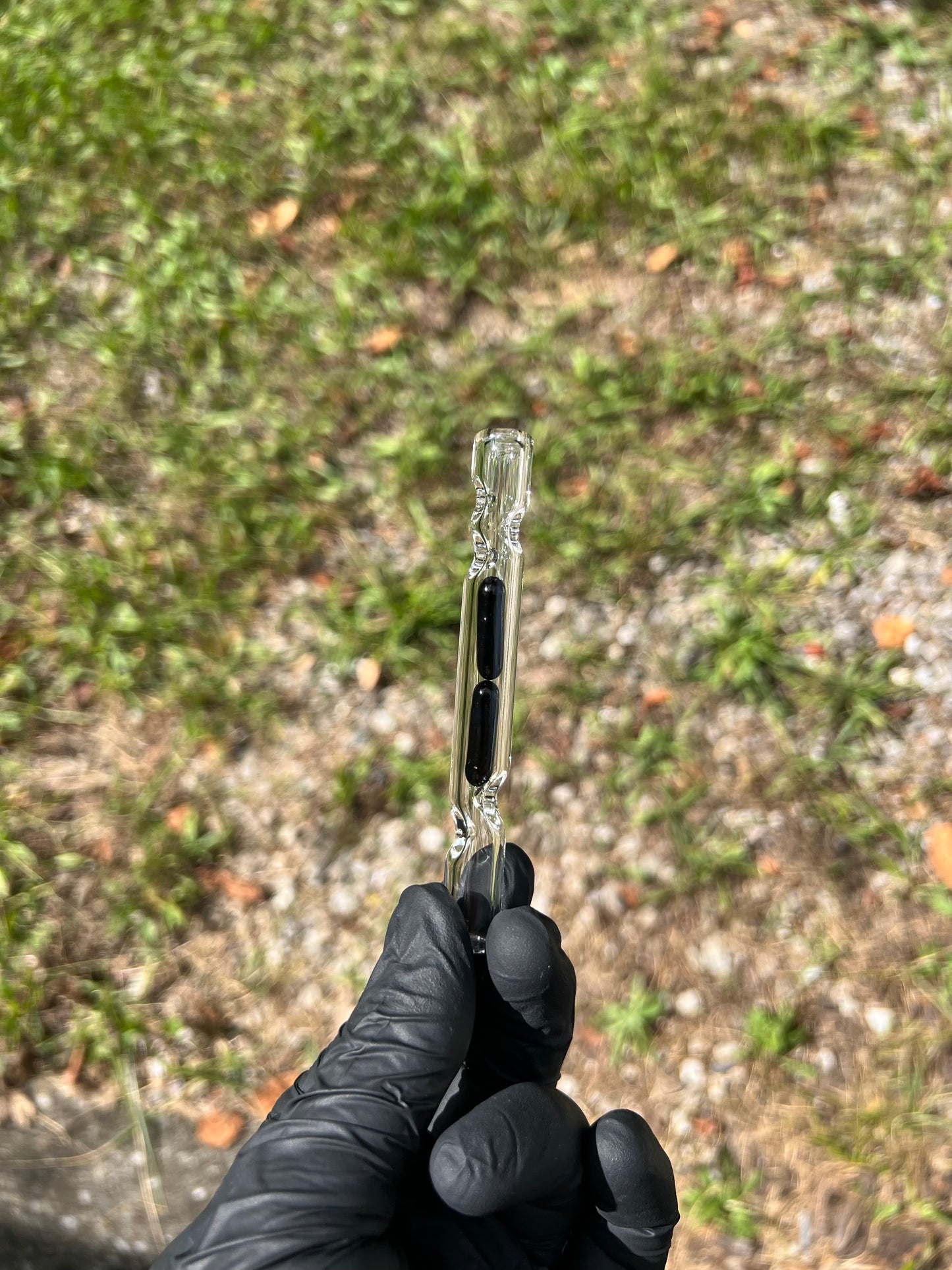 Potv Lobo/ One Glass 2 Terp pill stem - Galaxy #2