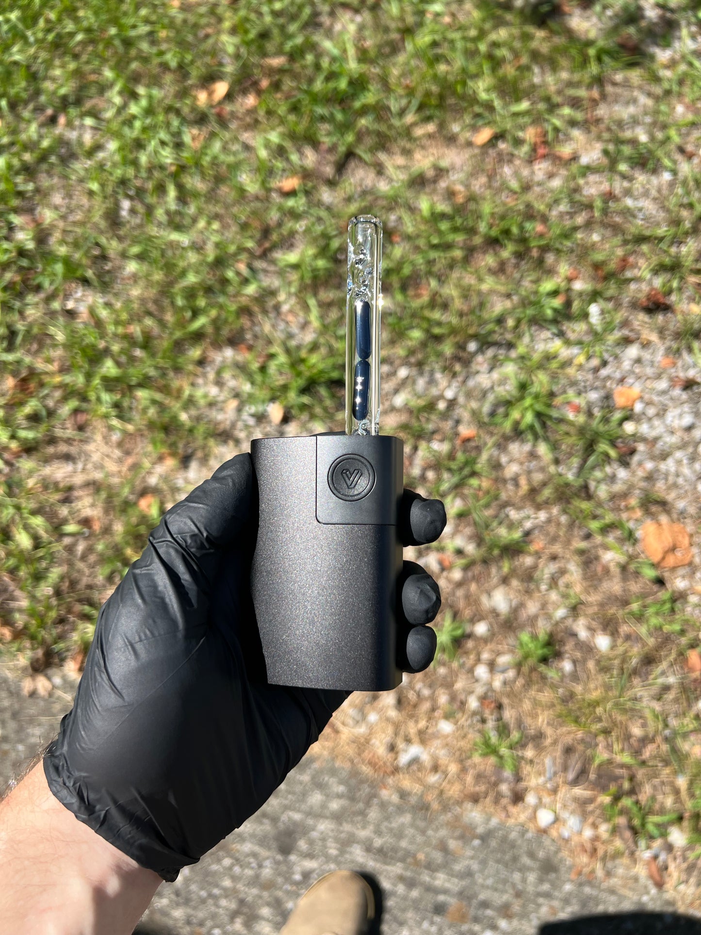 Potv Lobo/ One Glass 2 Terp pill stem - Galaxy #2