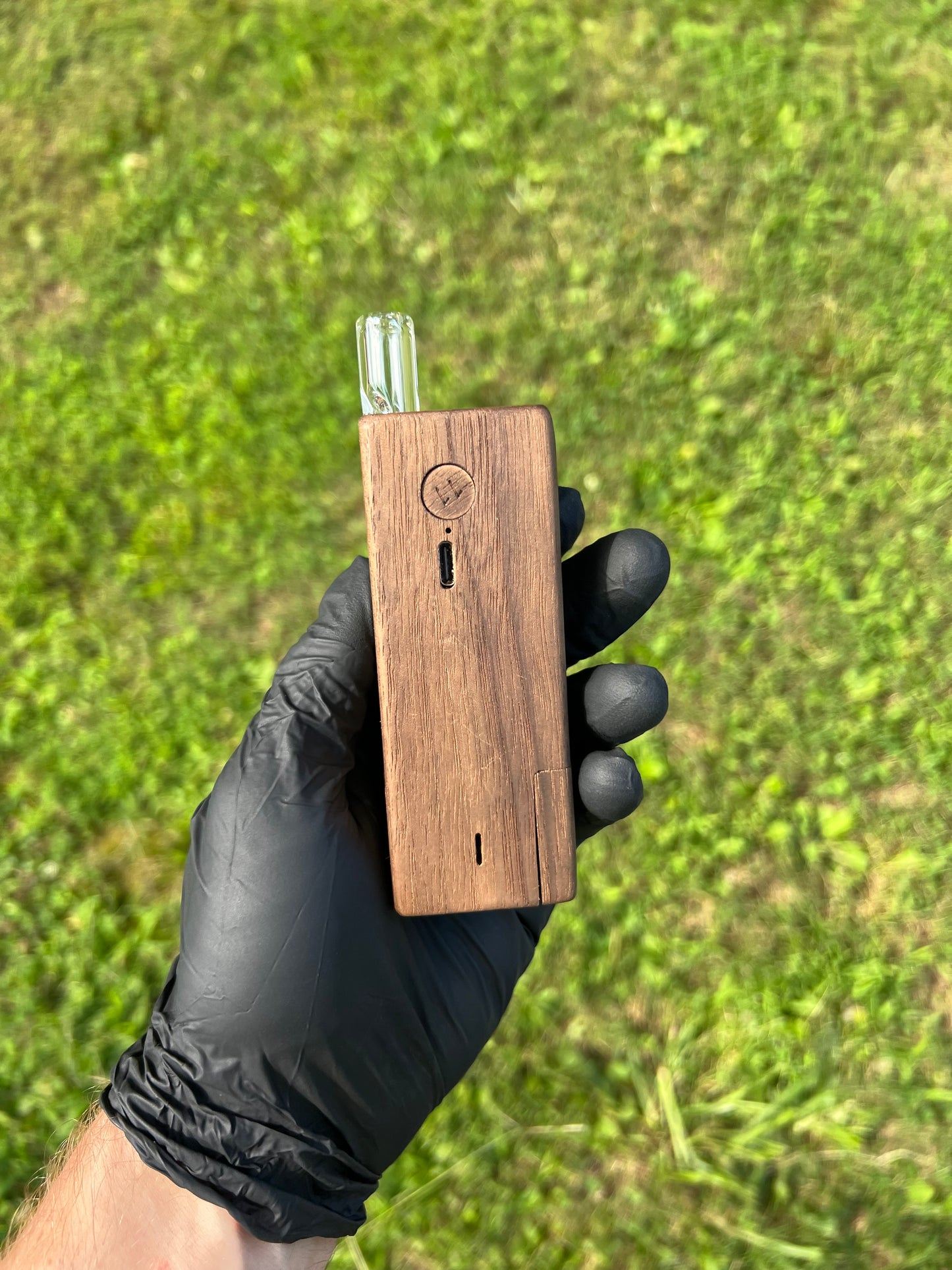Firewood 11/ Glass 2 Terp Pill Stem- cobalt