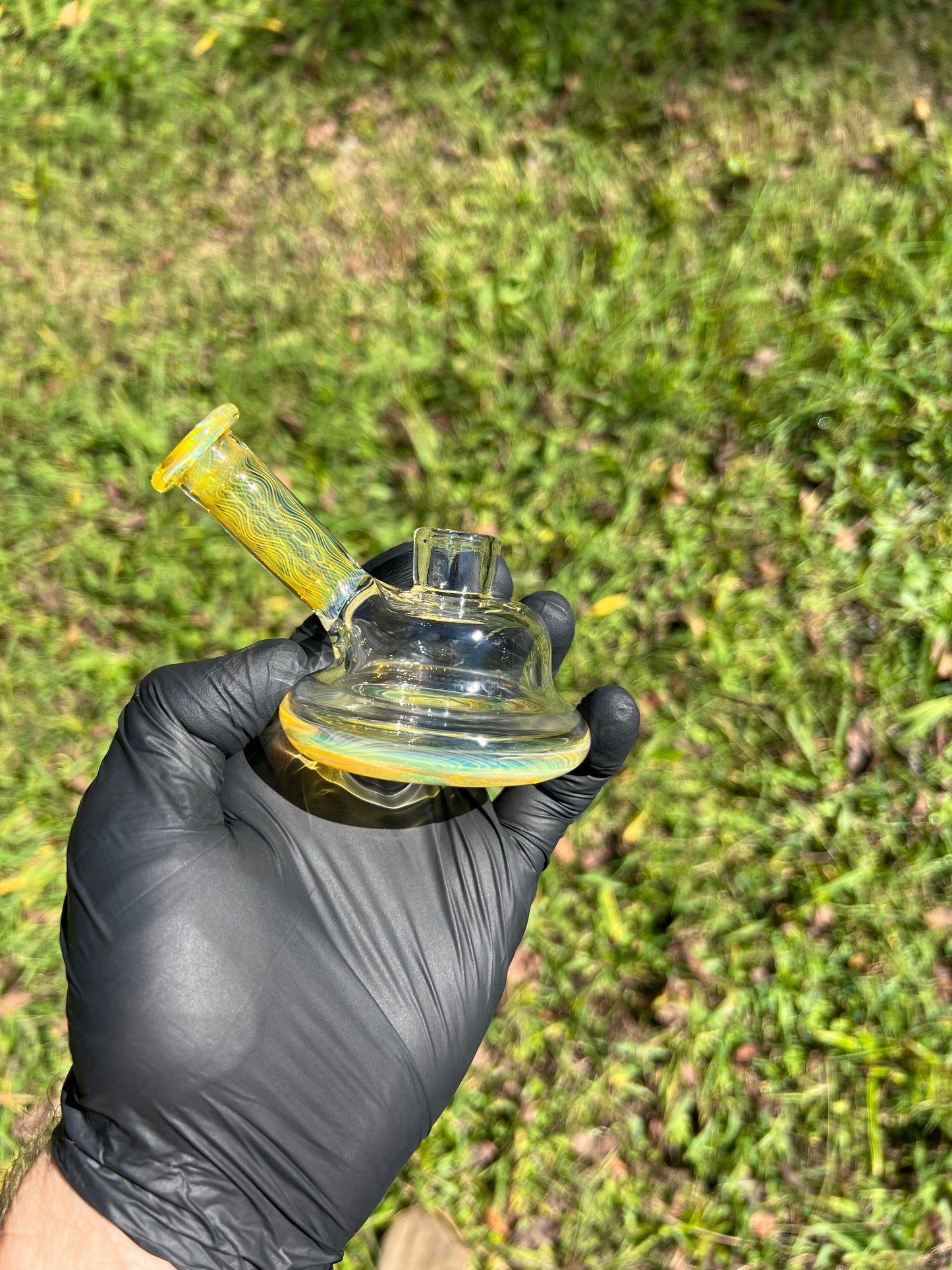 14mm dry rig - Silver fume #1
