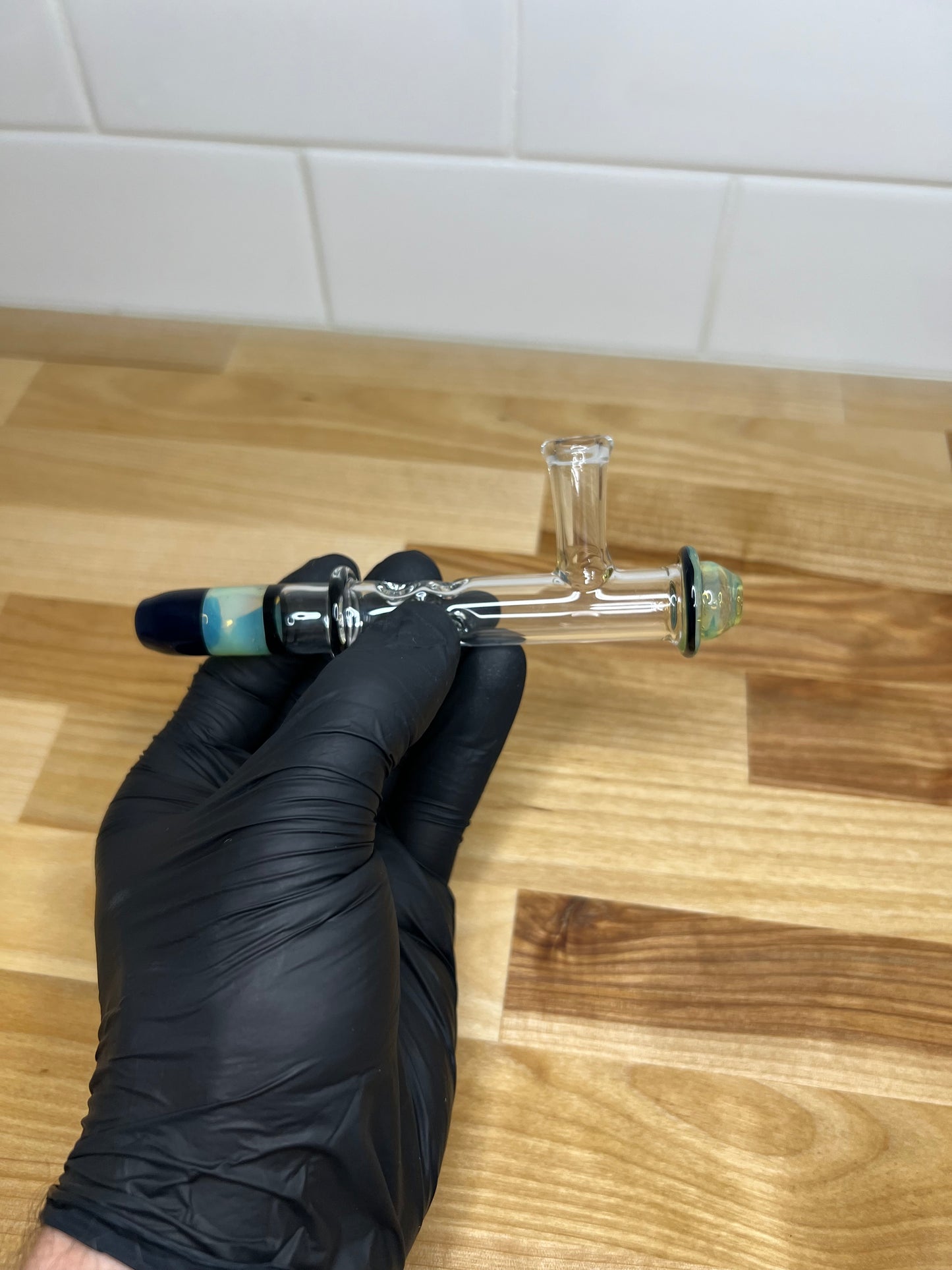 10mm Female Steamroller - Milky Yoshi/ Blue NS Galaxy