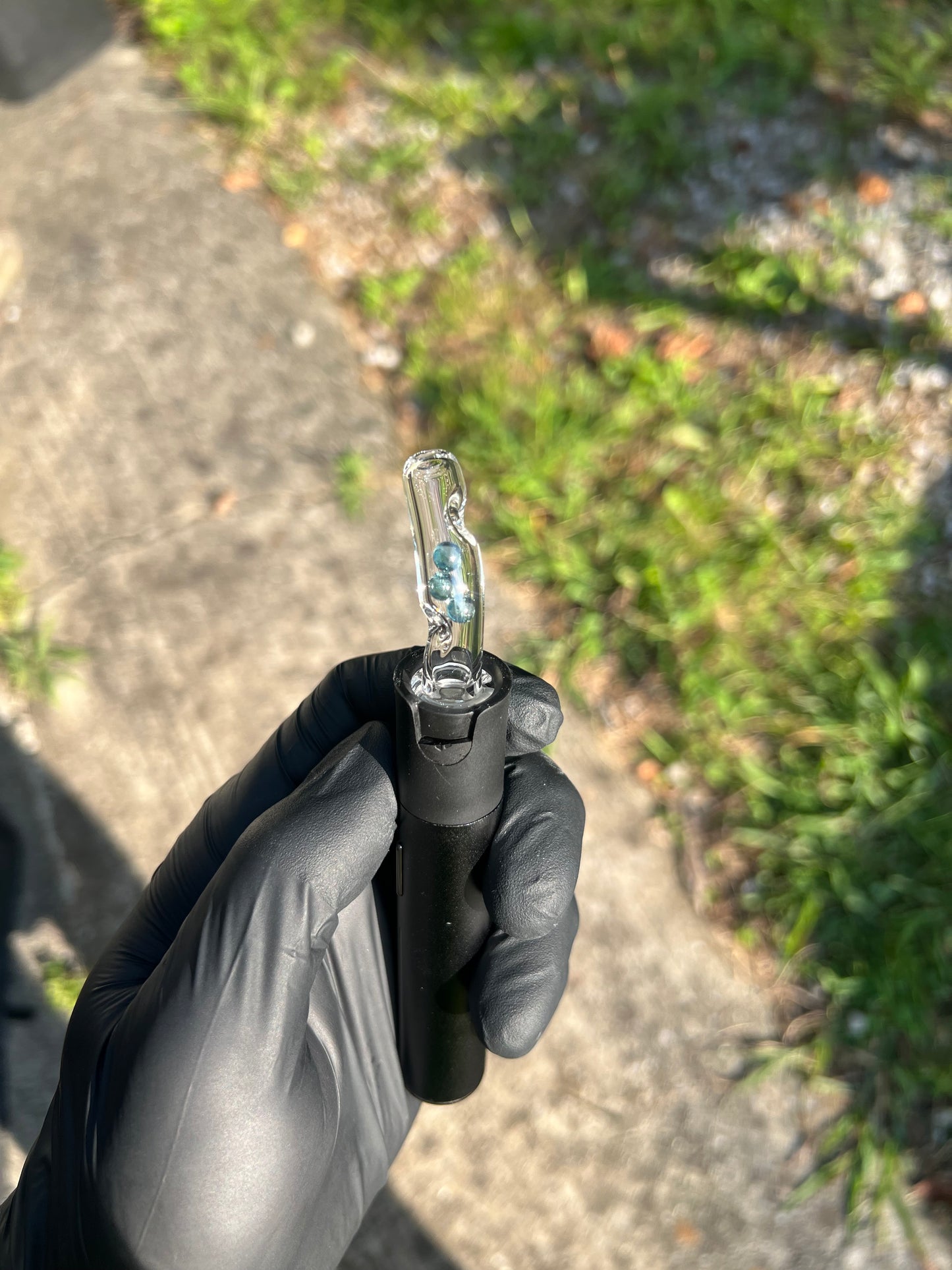 Puffco Pivot Glass Terp Pearl Turbine Top - Marina