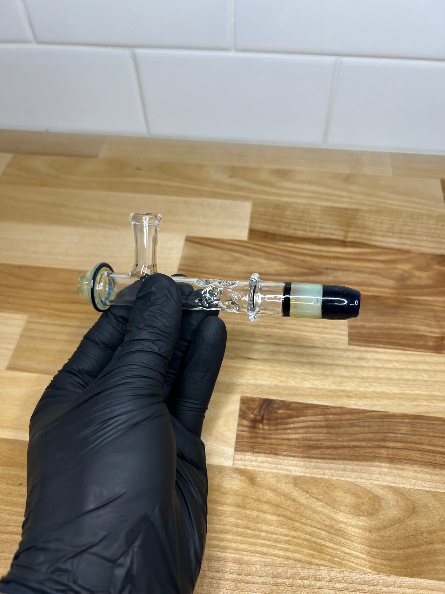 10mm Female Steamroller - Milky Yoshi/ Blue NS Galaxy