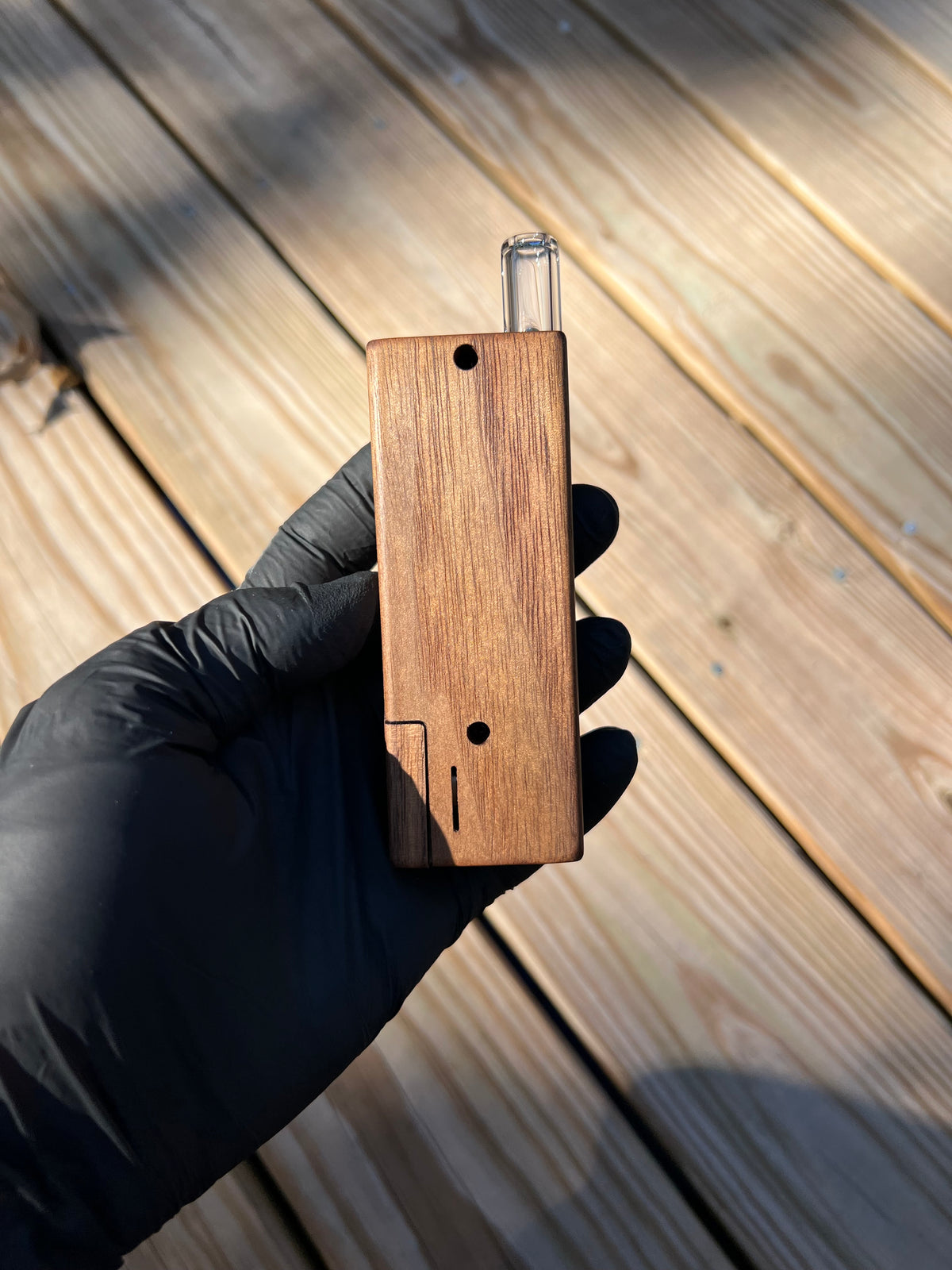 Firewood 11/12 Glass 2 Terp Pill/ marble Stem- Marina
