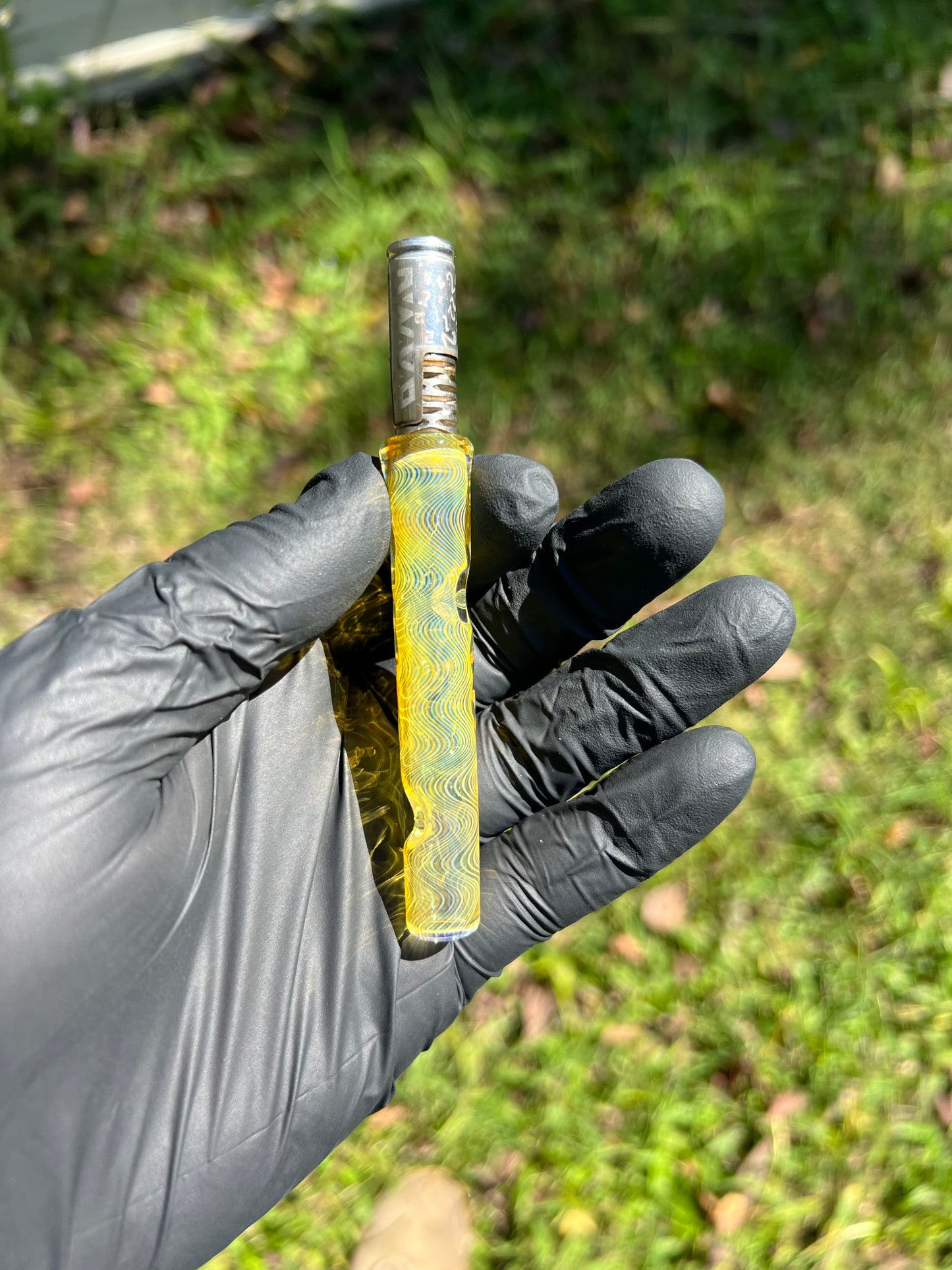 Dynavap Stem Full Silver Fume w/ Marbles- Absinthe