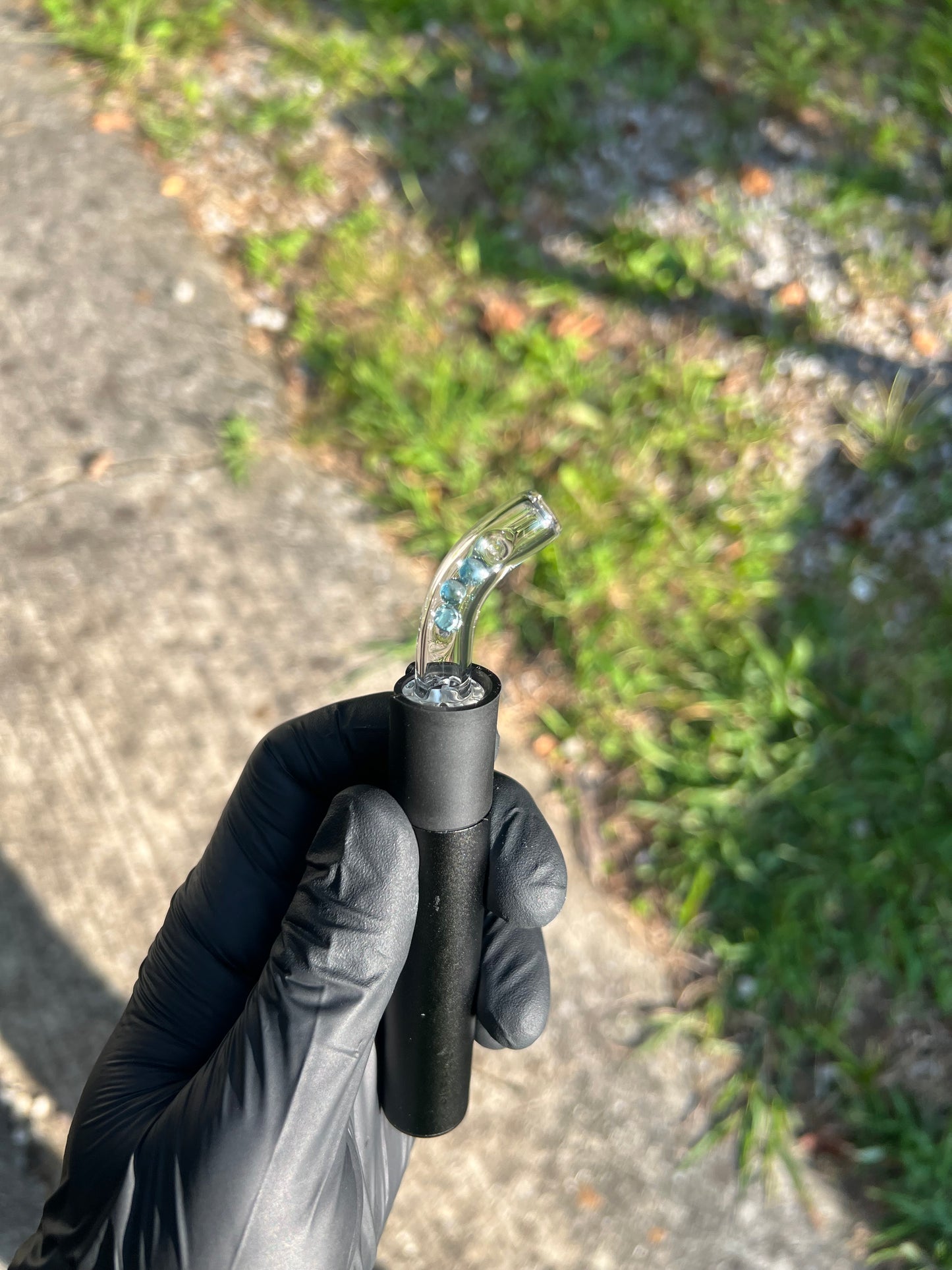 Puffco Pivot Glass Terp Pearl Turbine Top - Marina