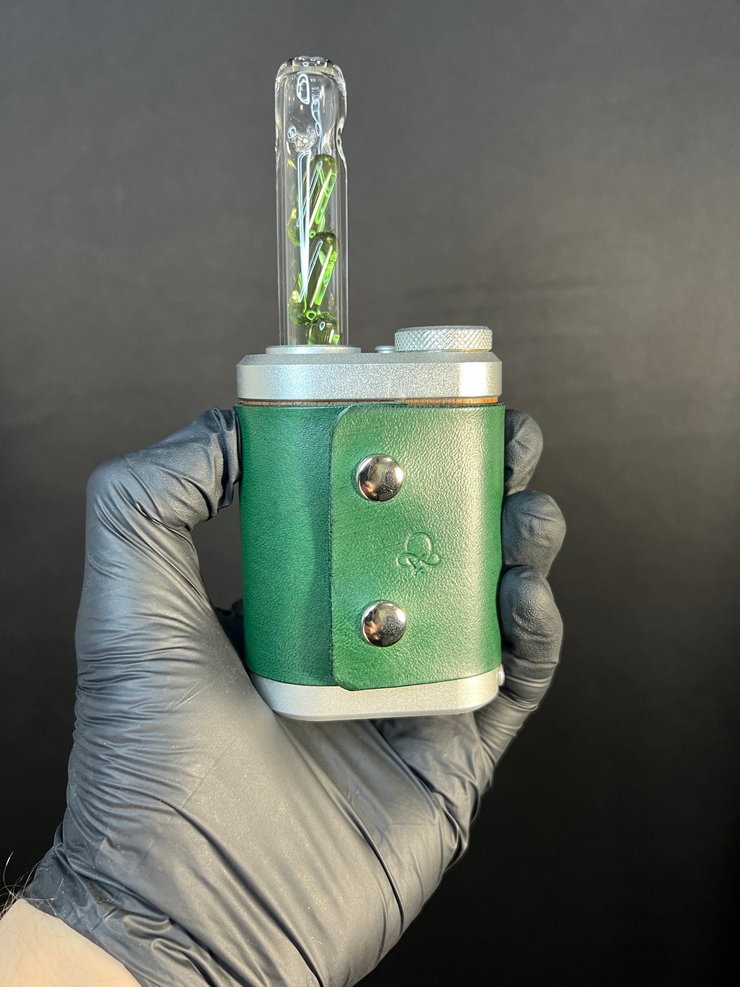 TM2 Leather Sleeve - Green