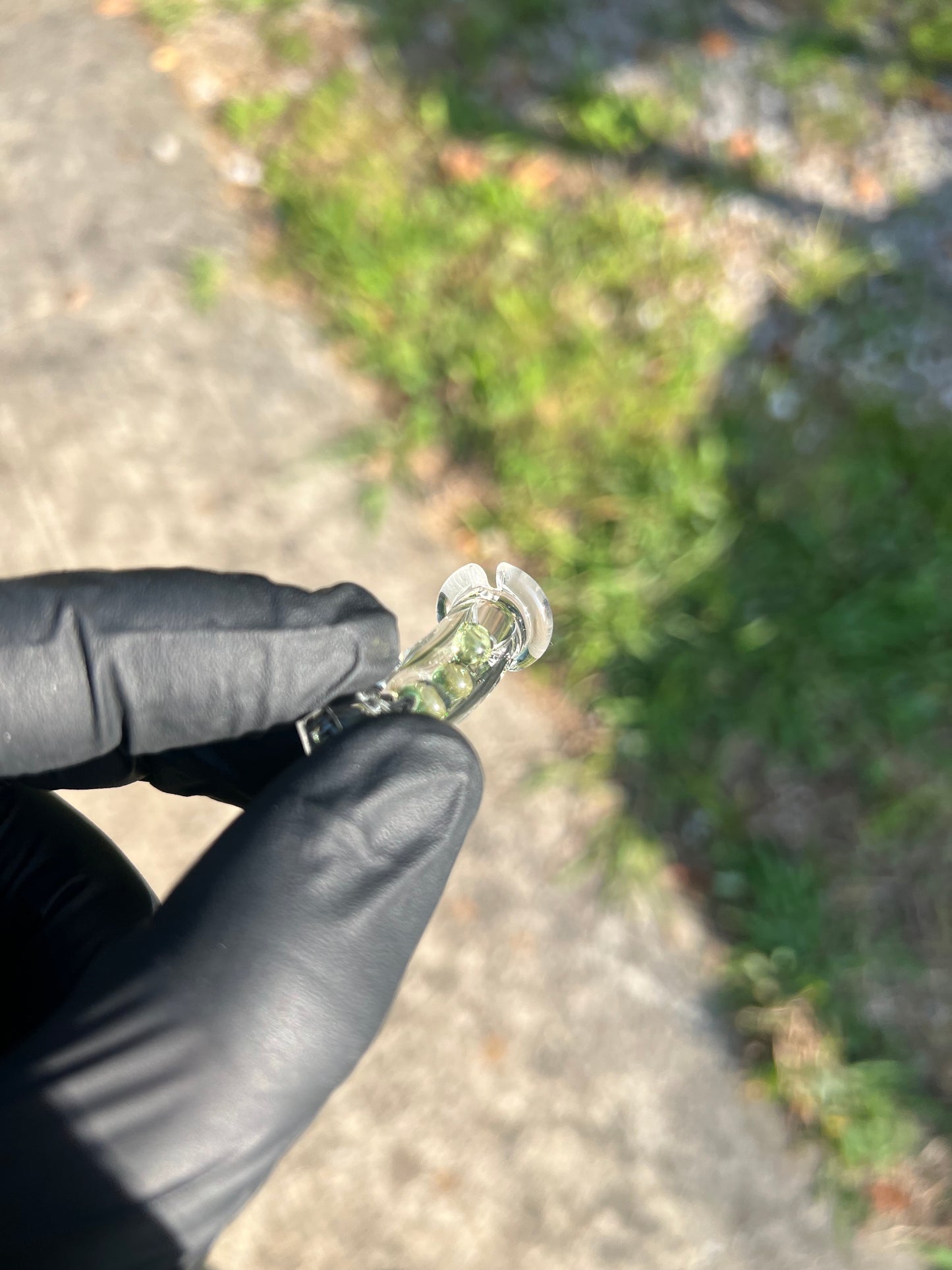 Puffco Pivot Glass Terp Pearl Turbine Top - Absinthe