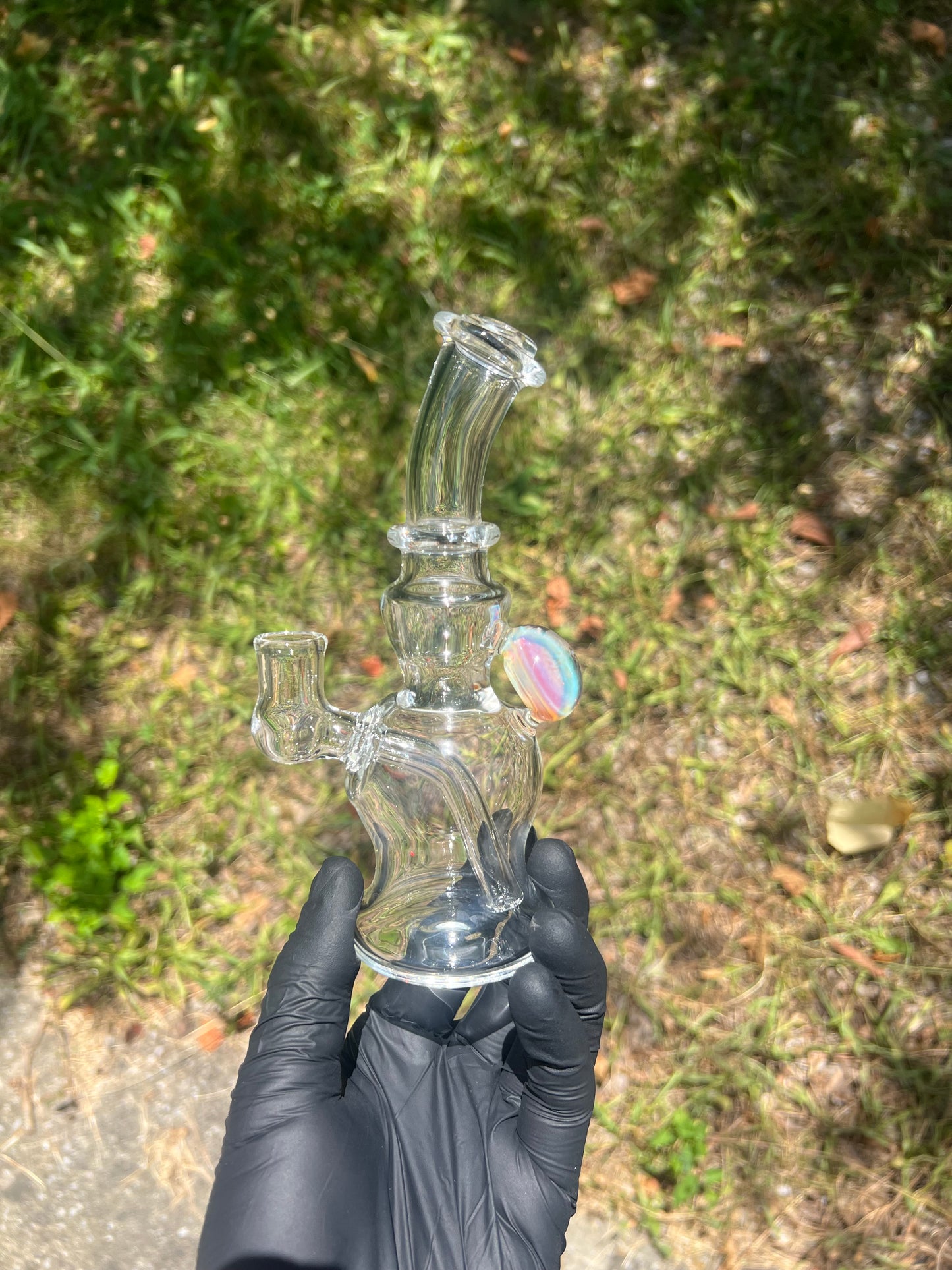 14mm Silver Fume Female Banger Hanger
