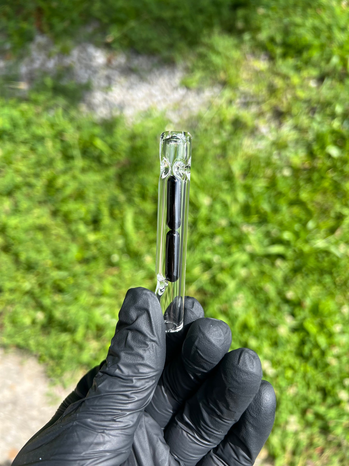 Potv Lobo/ One Glass 2 Terp pill stem - Galaxy