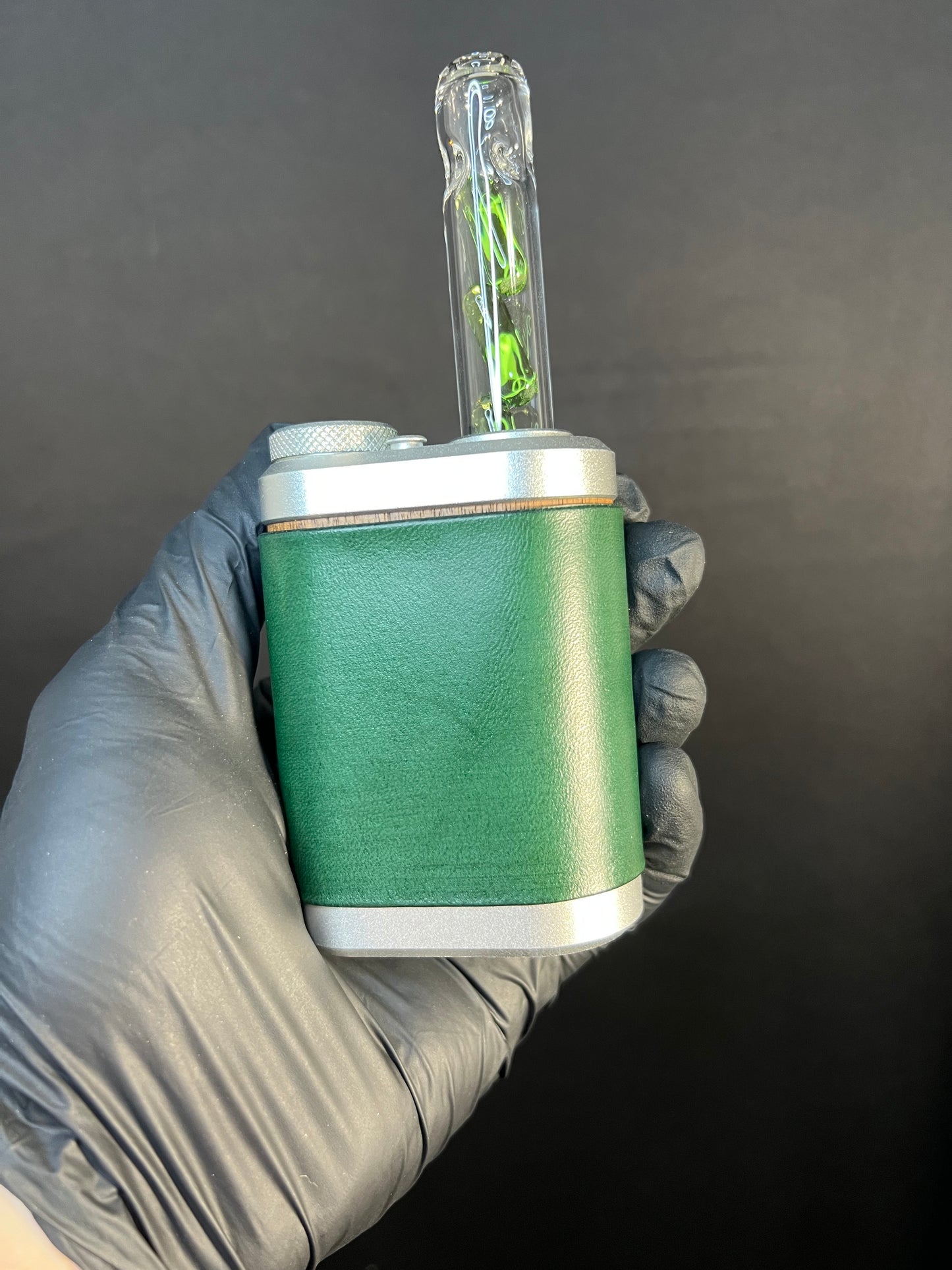 TM2 Leather Sleeve - Green