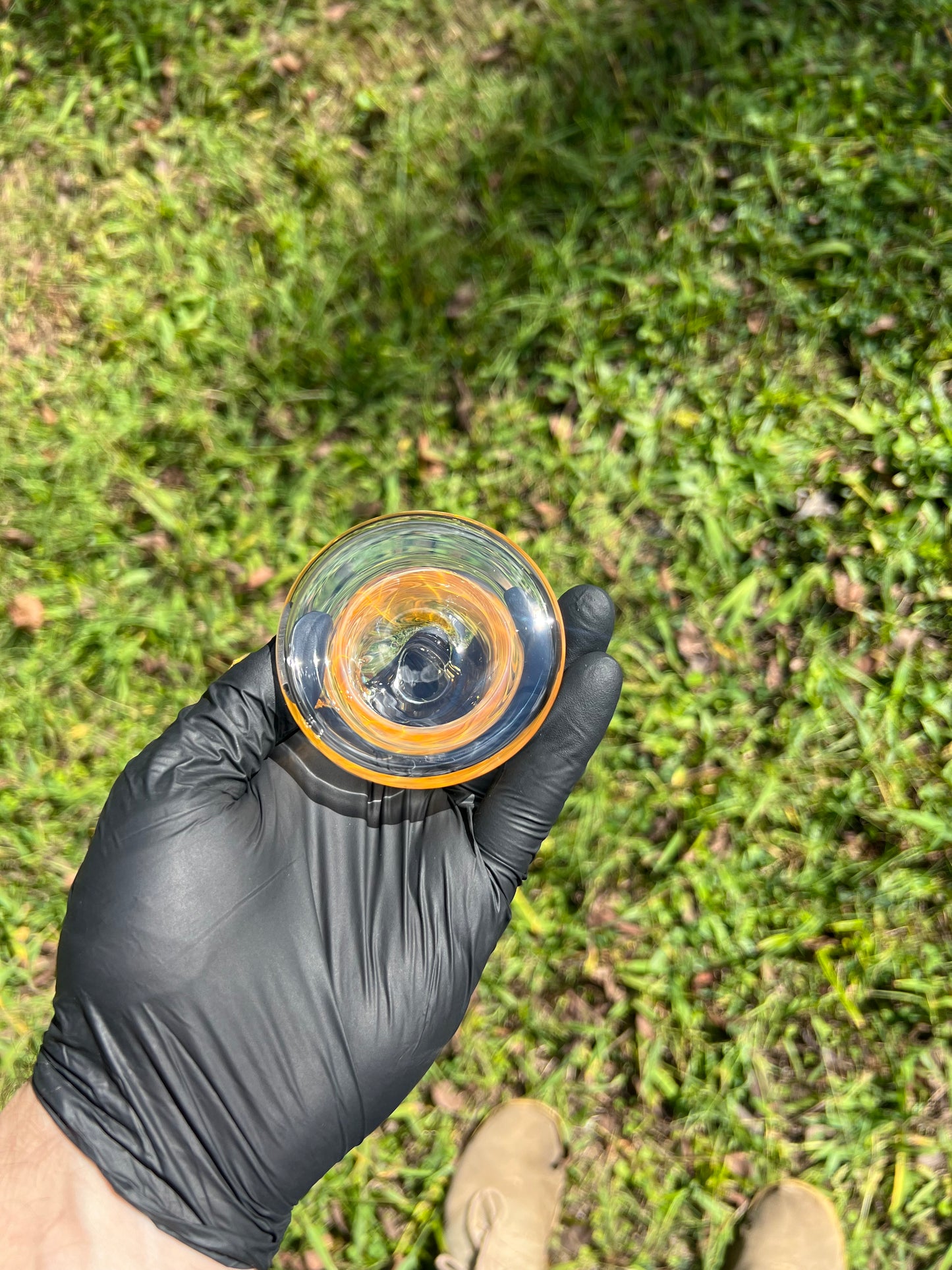 14mm dry rig - Silver fume #2