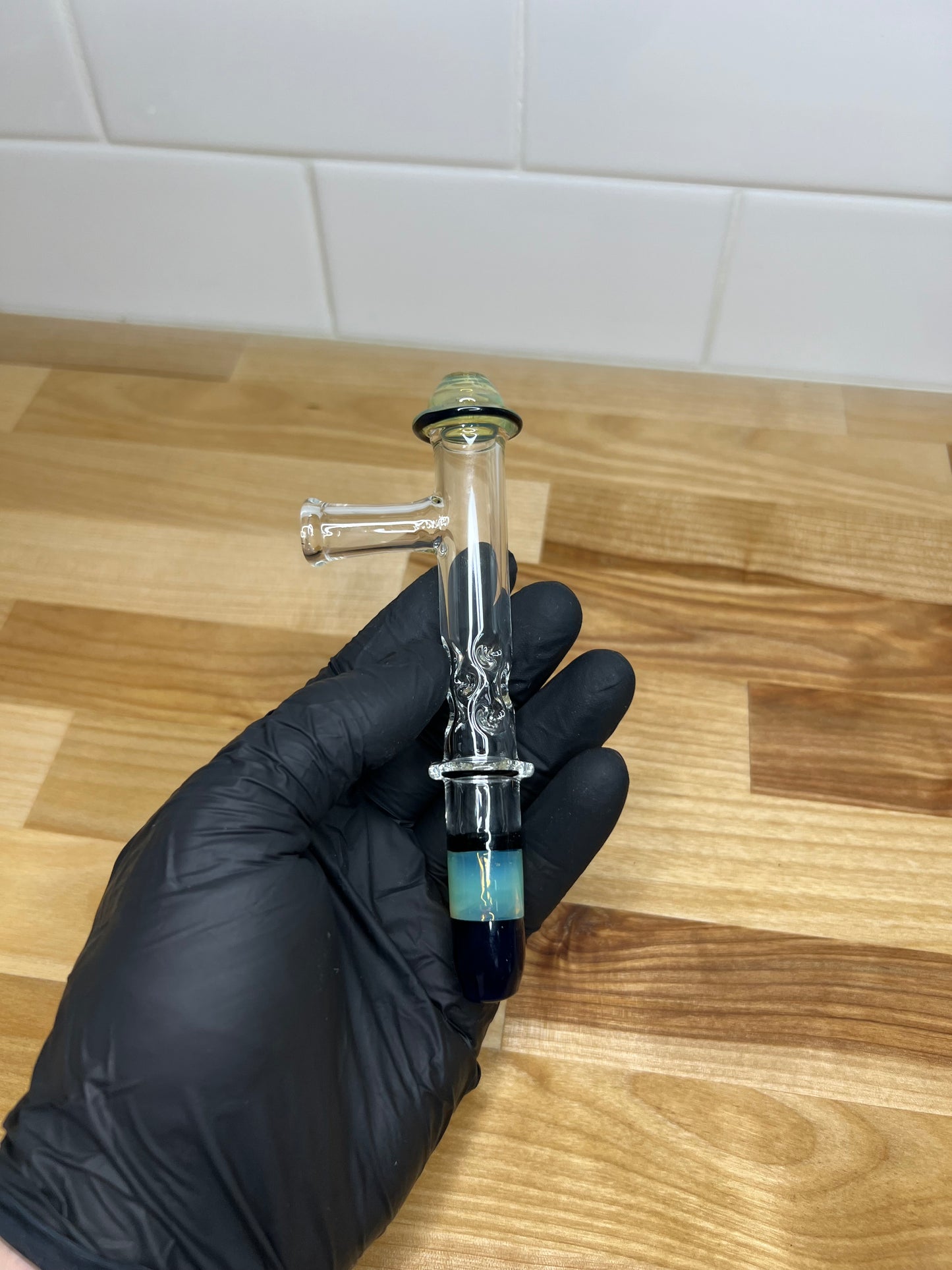 10mm Female Steamroller - Milky Yoshi/ Blue NS Galaxy