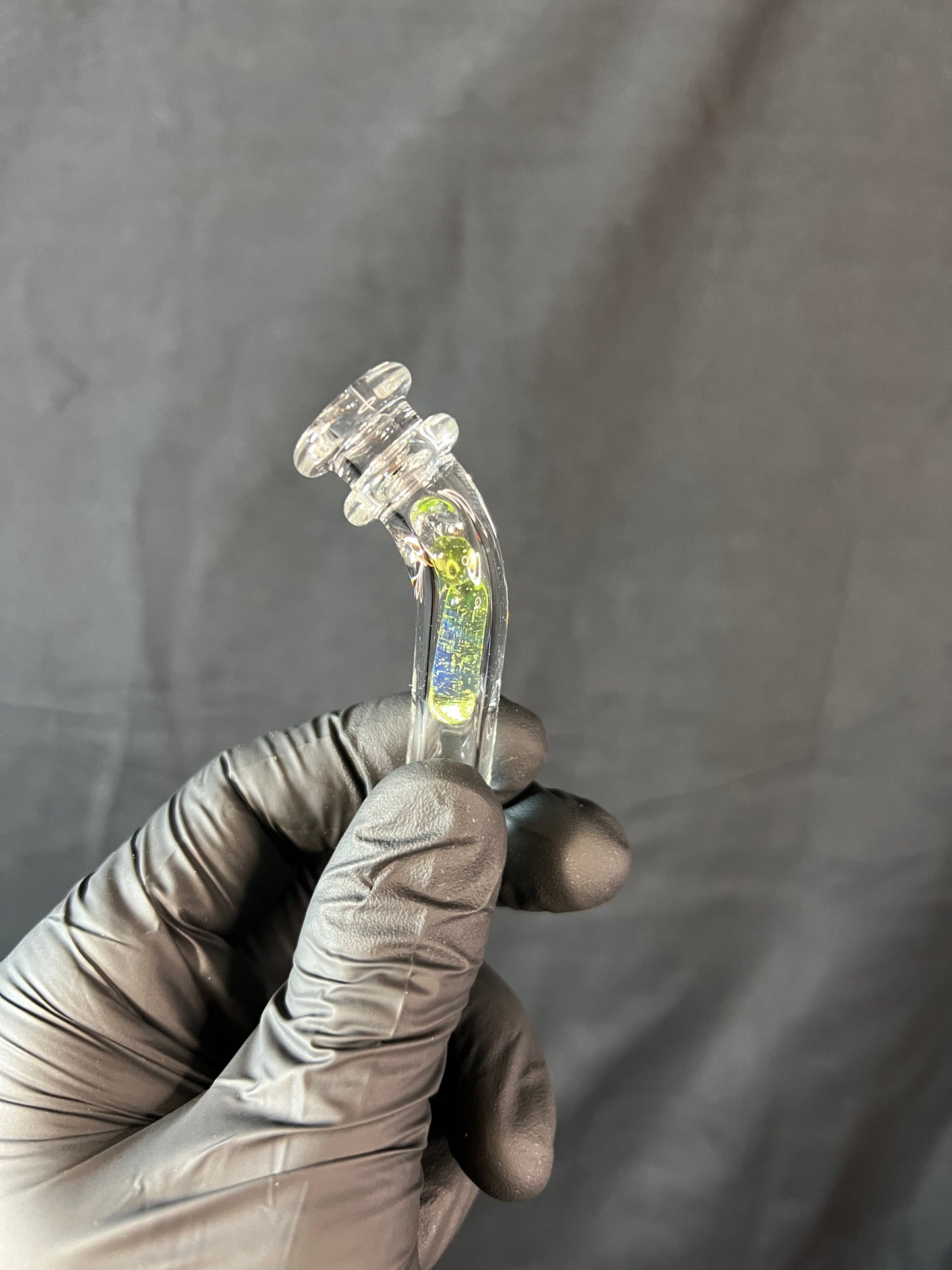 Potv Lobo/ One Glass terp pill/ marble stem w/ blown Mp - limeade #1