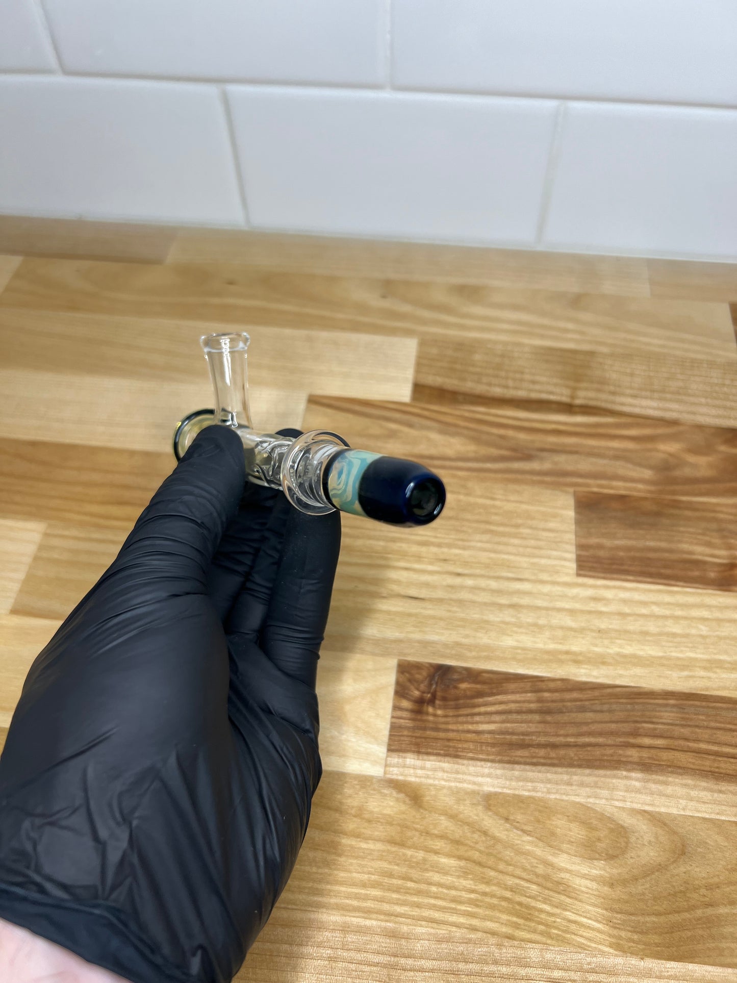 10mm Female Steamroller - Milky Yoshi/ Blue NS Galaxy