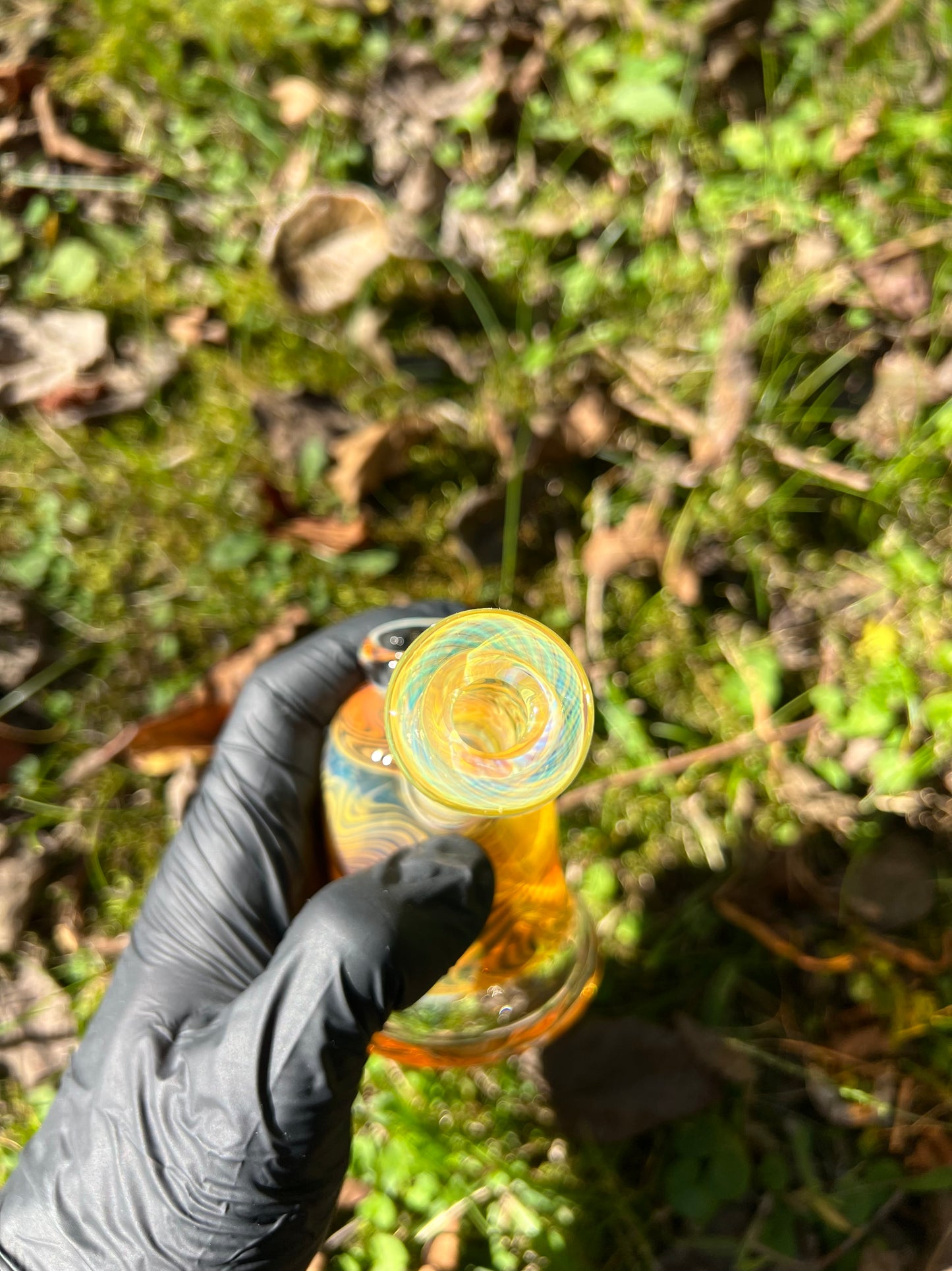 14mm dry rig - Silver fume#5