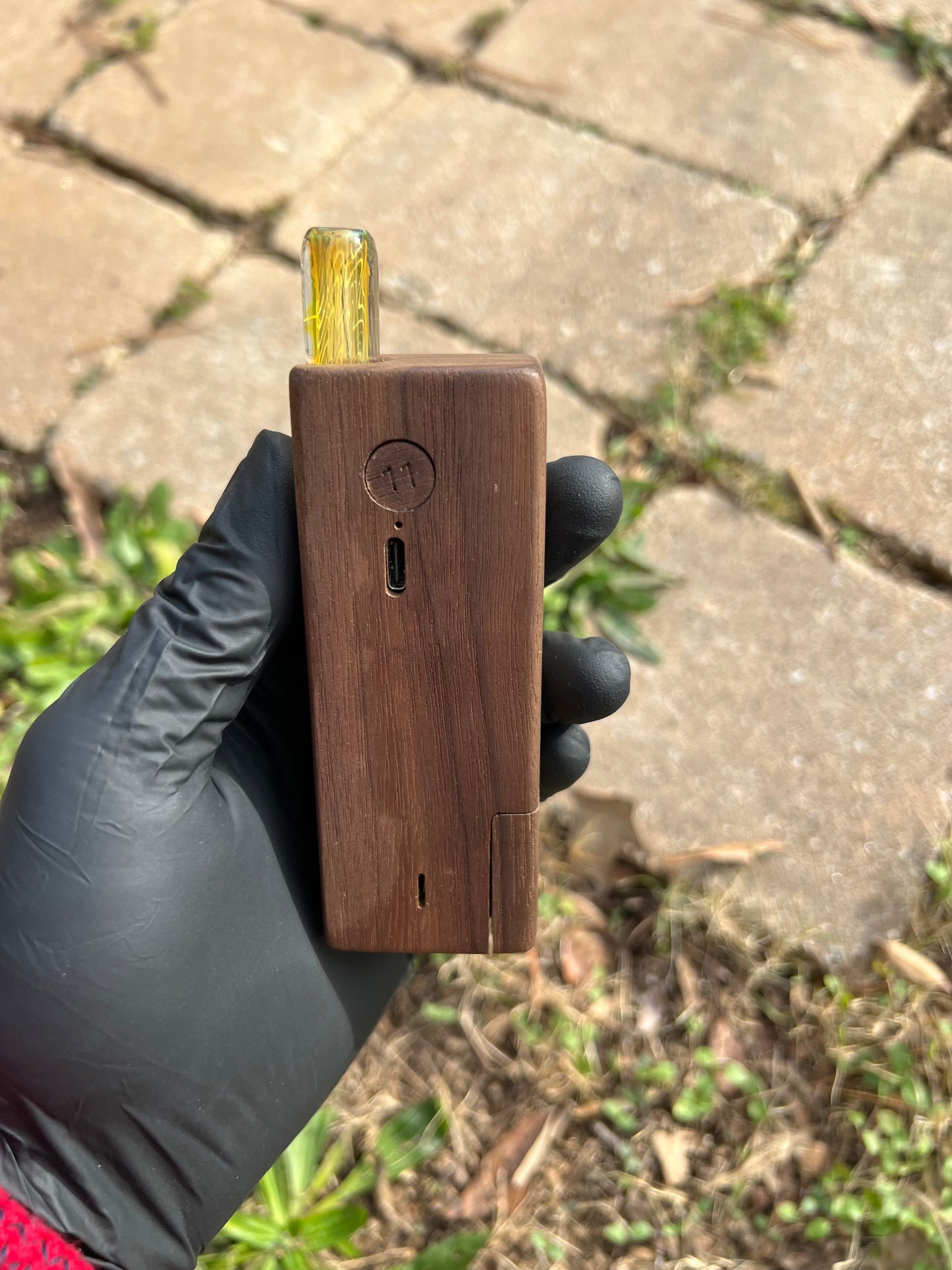 Firewood 11/ Dynavap Glass Terp Pill/ Marble Stem w/ fume MP- Limeade