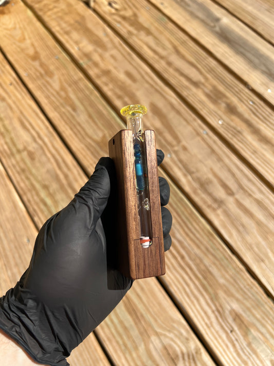 Firewood 11/12 Glass Terp Pill/ marble Implosion stem- Marina