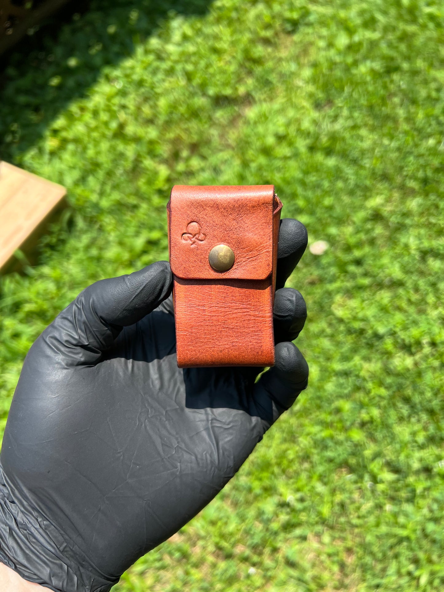 2x 18650 battery case- tan