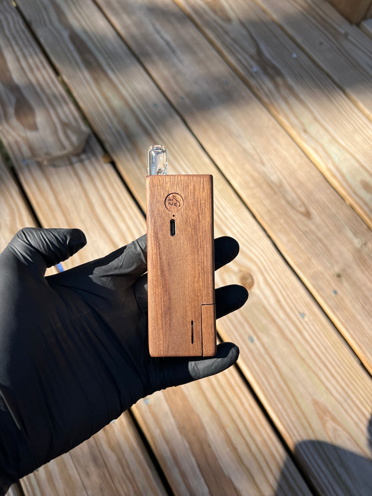 Firewood 11/12 Glass 2 Terp Pill Stem- limeaid