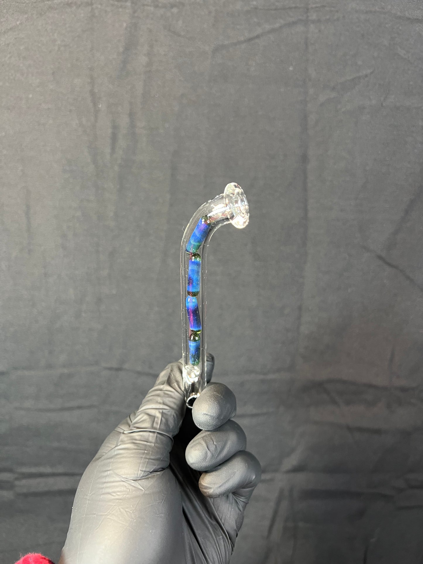 Firewood 11/ Dynavap Glass 4 Terp Pill Stem- Blue Honey