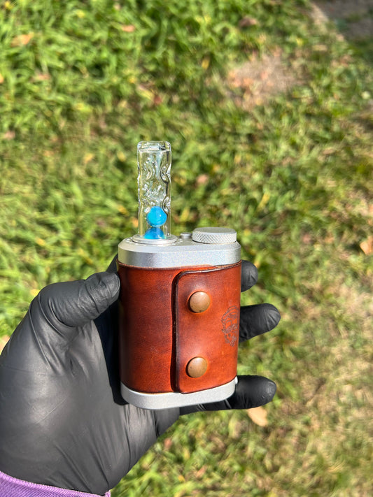 Tinymight Glass 3 Marble Stem w/dimpled mouthpiece - Marina