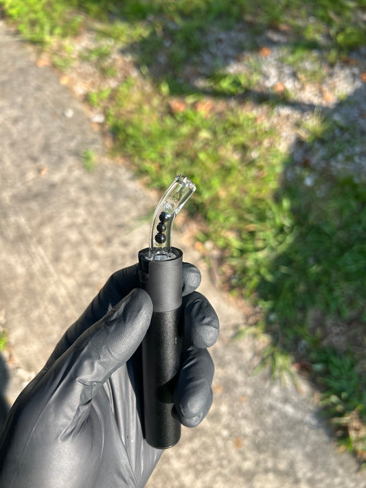 Puffco Pivot Glass Terp Pearl Turbine Top - Galaxy