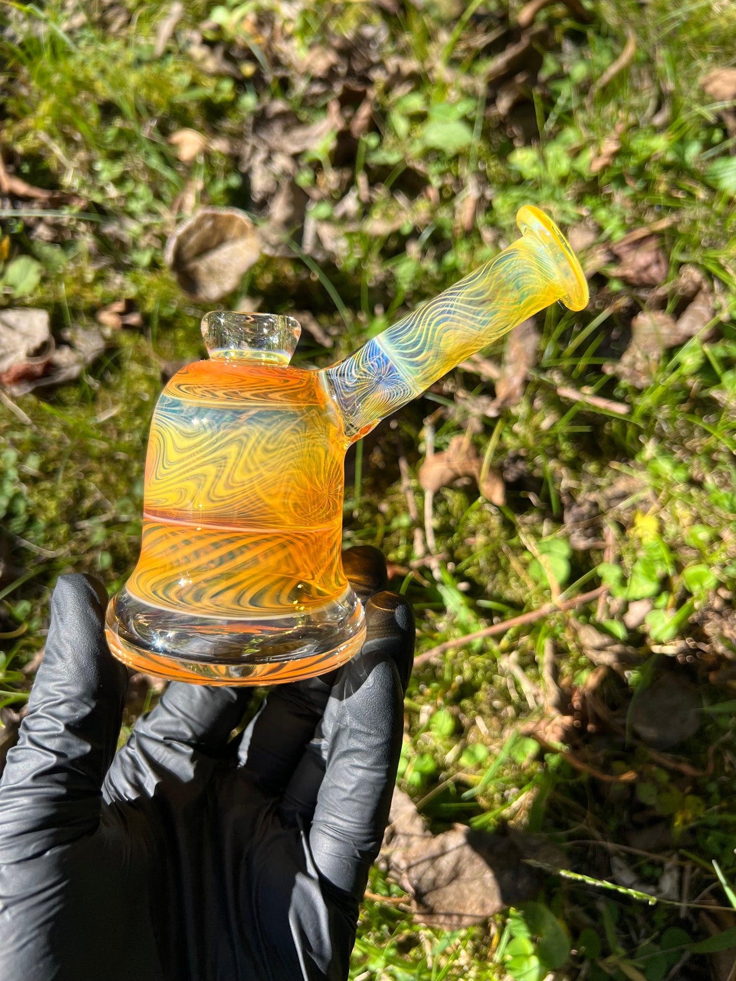 14mm dry rig - Silver fume#5