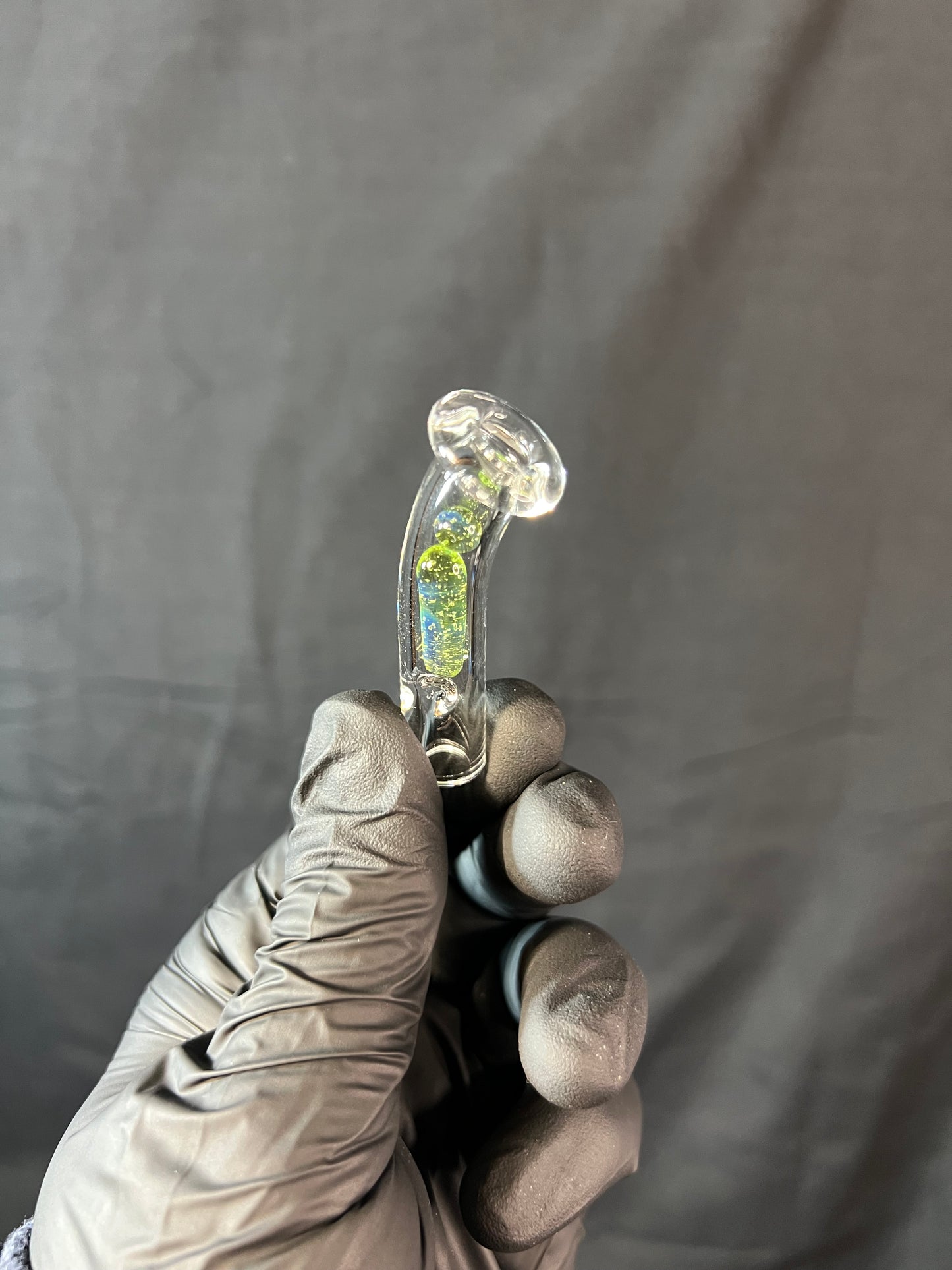 Potv Lobo/ One Glass terp pill/ marble stem w/ blown Mp - limeade #2