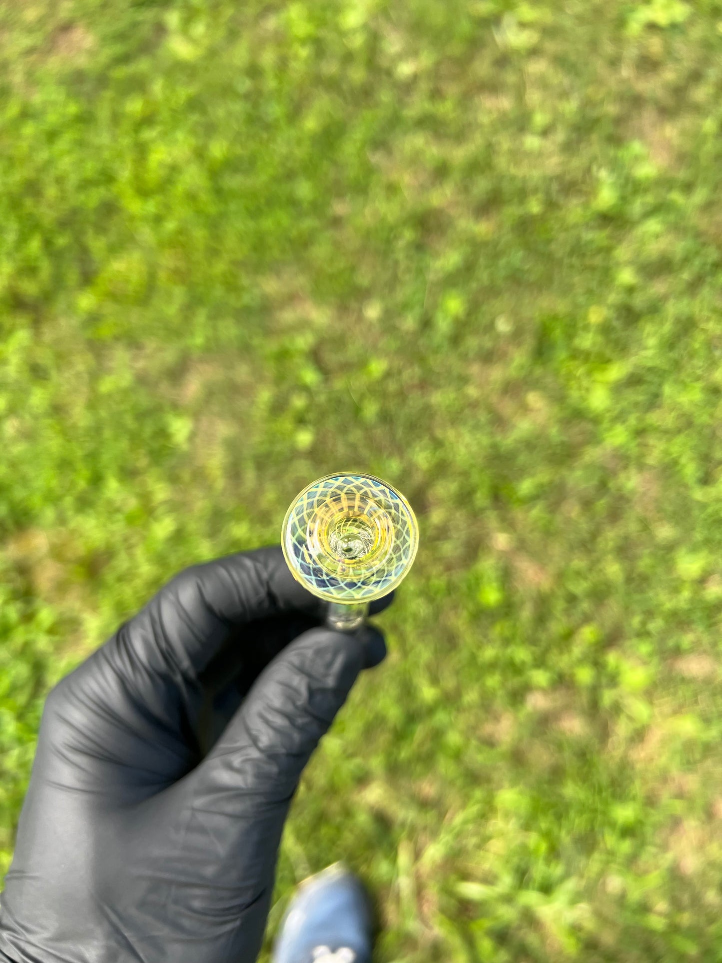 Firewood 11 Glass Terp Pill/ marble Stem w/Fume MP- Limeaide