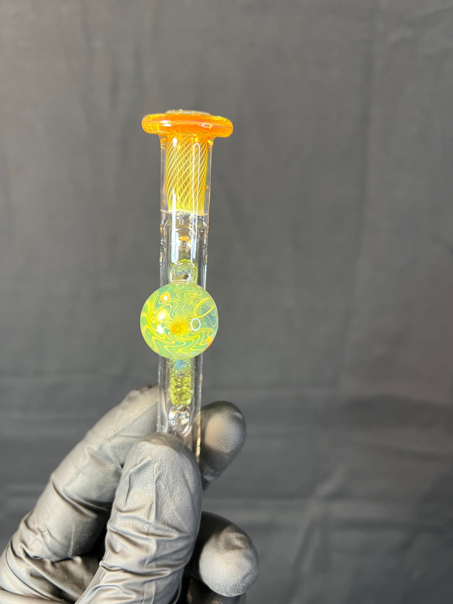 Firewood 11/ Dynavap Glass Terp Pill/ Marble Stem w/fume MP and marble- Limeade