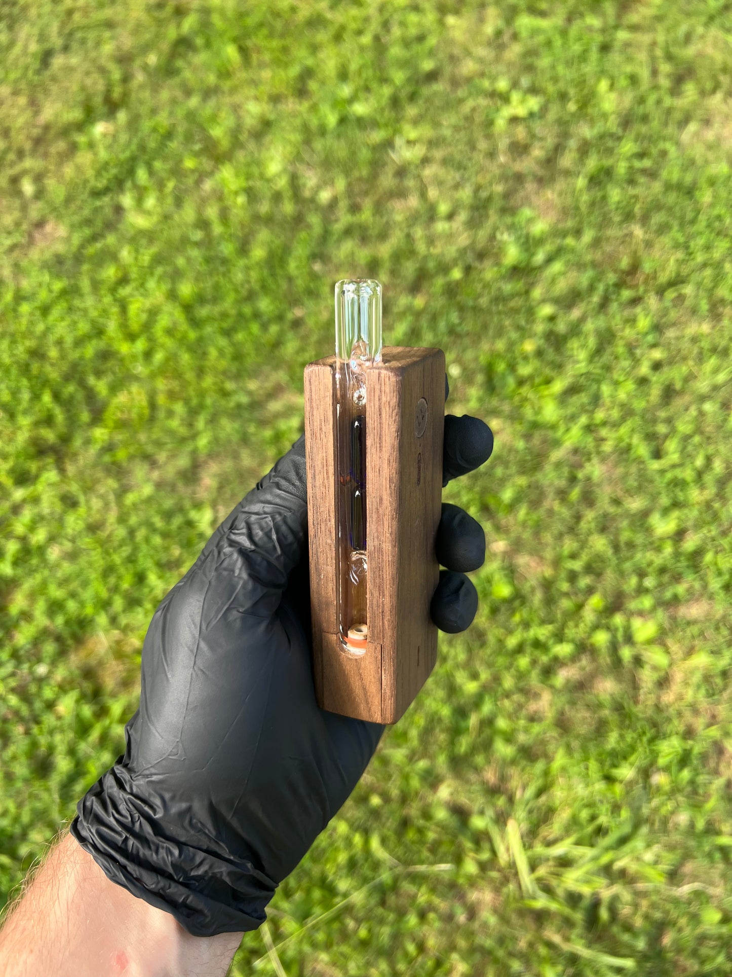Firewood 11/ Glass 2 Terp Pill Stem- cobalt