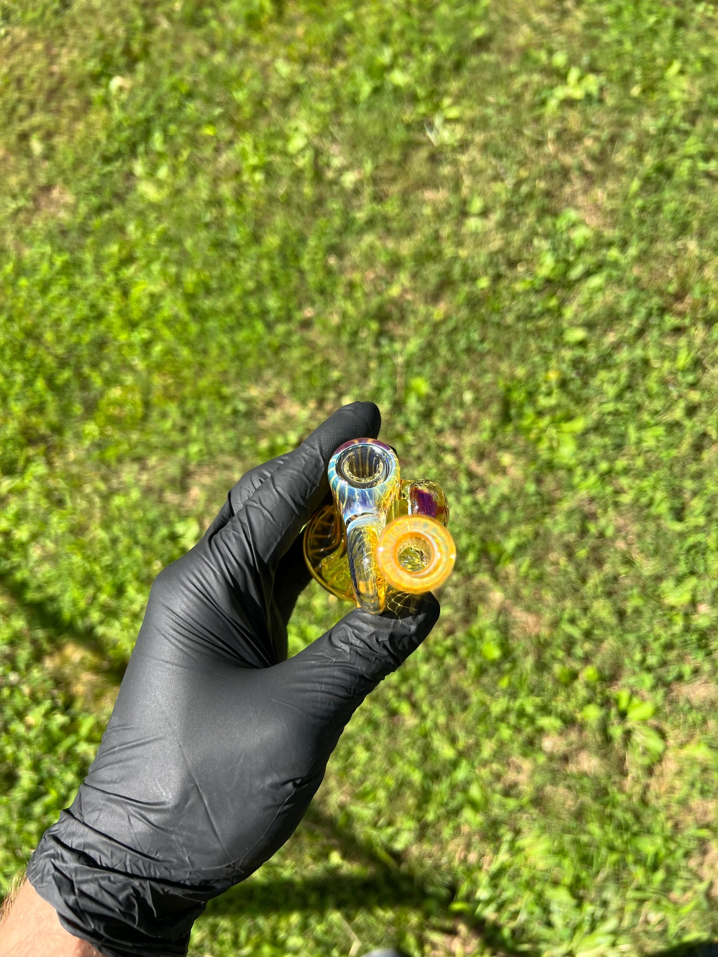 Phaseglass x Highartisan 10mm Snail recycler
