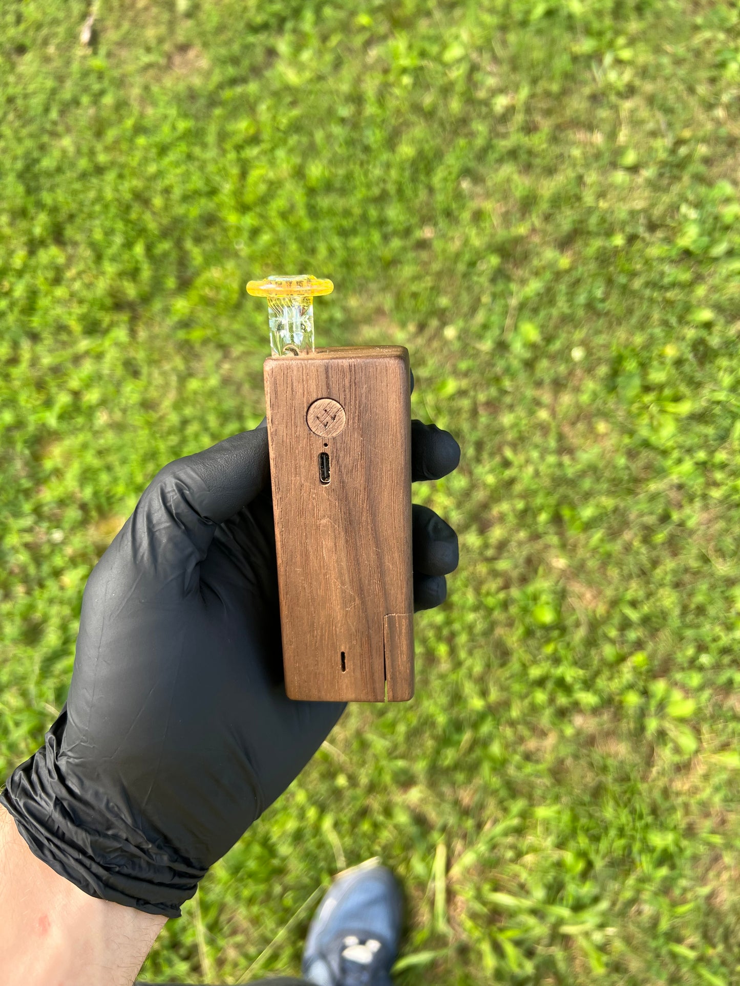 Firewood 11 Glass Terp Pill/ marble Stem w/Fume MP- Limeaide