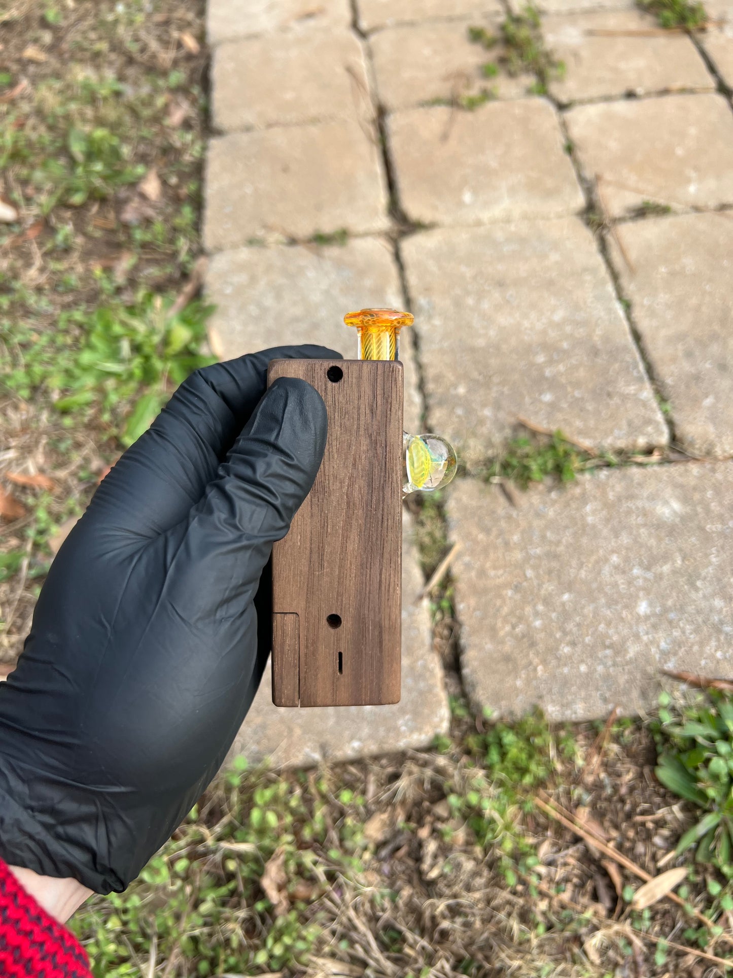 Firewood 11/ Dynavap Glass Terp Pill/ Marble Stem w/fume MP and marble- Limeade