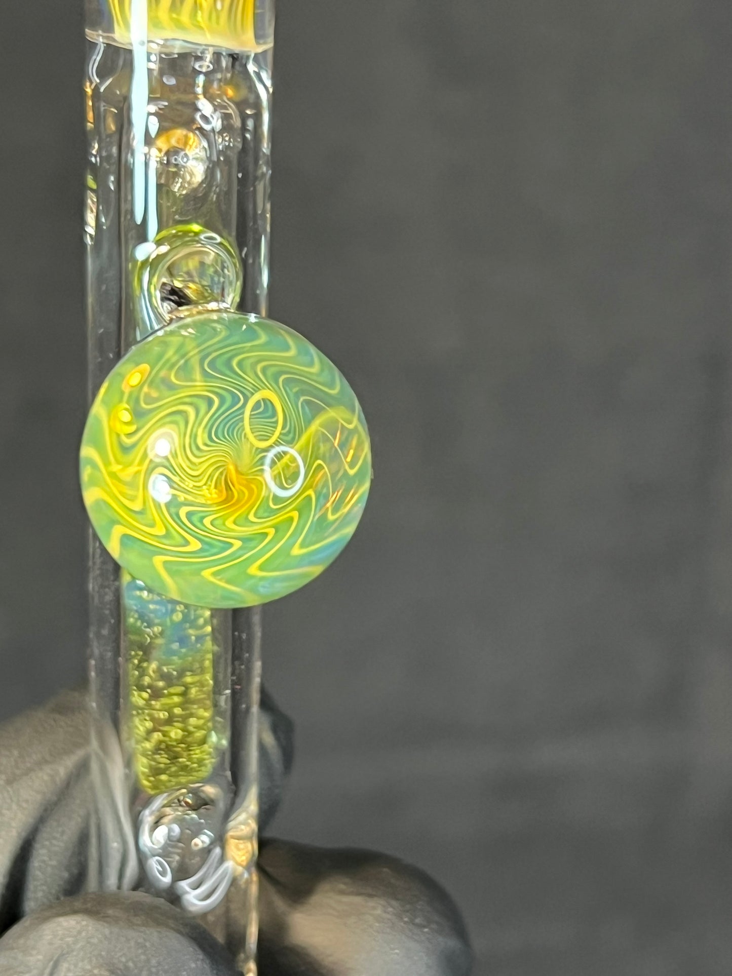 Firewood 11/ Dynavap Glass Terp Pill/ Marble Stem w/fume MP and marble- Limeade