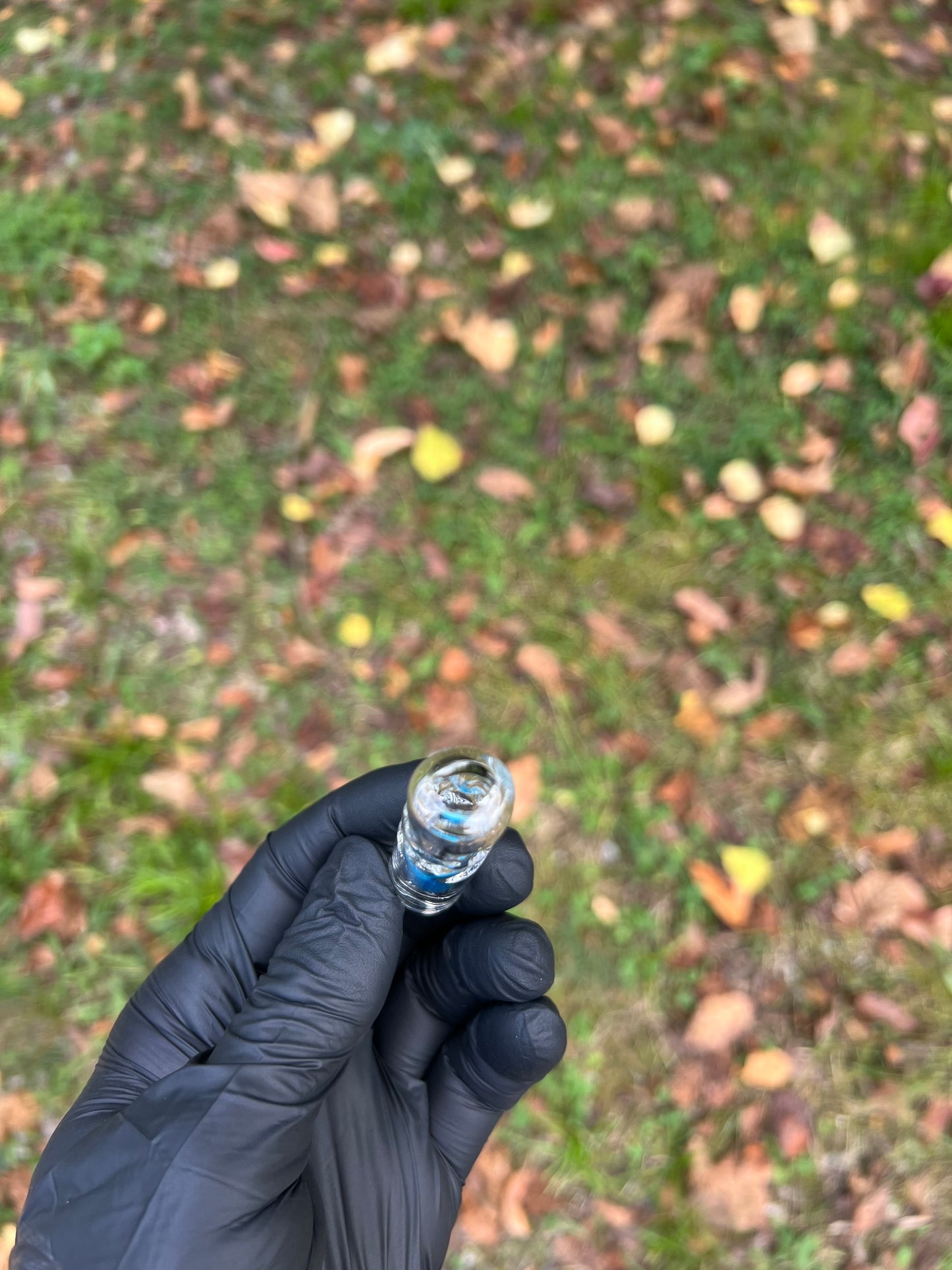 Tinymight Glass 2 Marble Stem w/dimpled mouthpiece - Marina