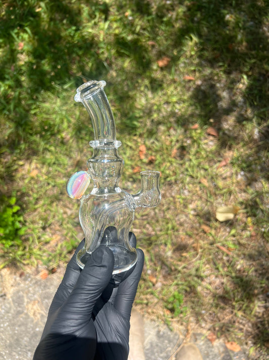 14mm Silver Fume Female Banger Hanger